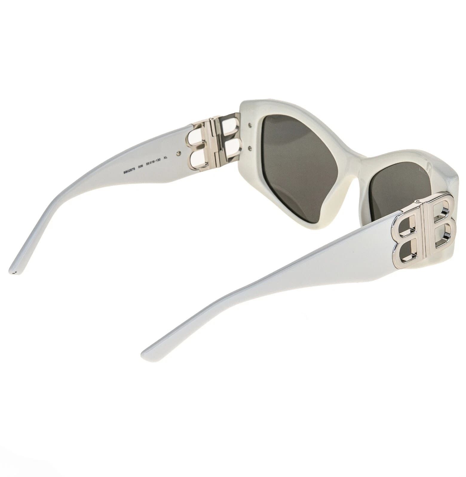 Balenciaga BALENCIAGA BB0287S DYNASTY XL 0287 White Fashion 006 Size ONE SIZE - 8 Thumbnail