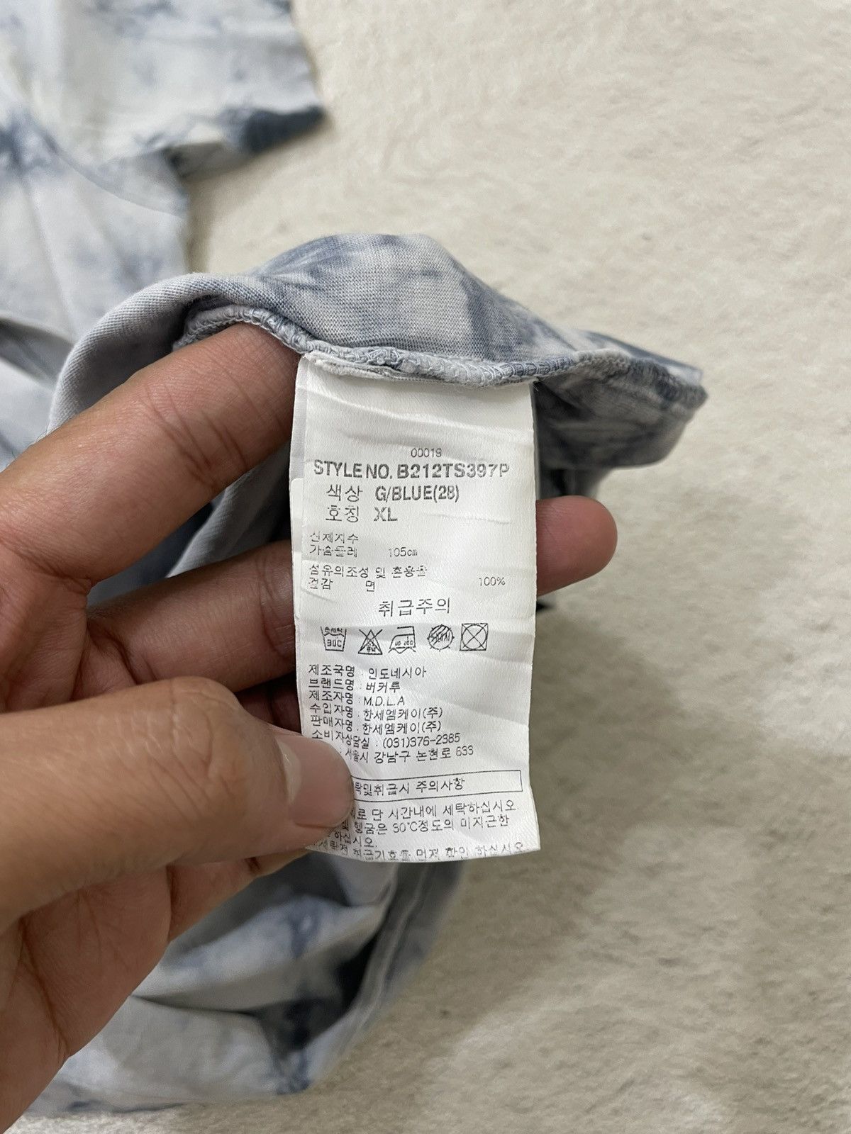 Le Grande Bleu (L.G.B.) 2000s Afliction Angel Wings Cross Tyd Die Shirt Poem Y2K LGB Size US L / EU 52-54 / 3 - 6 Thumbnail