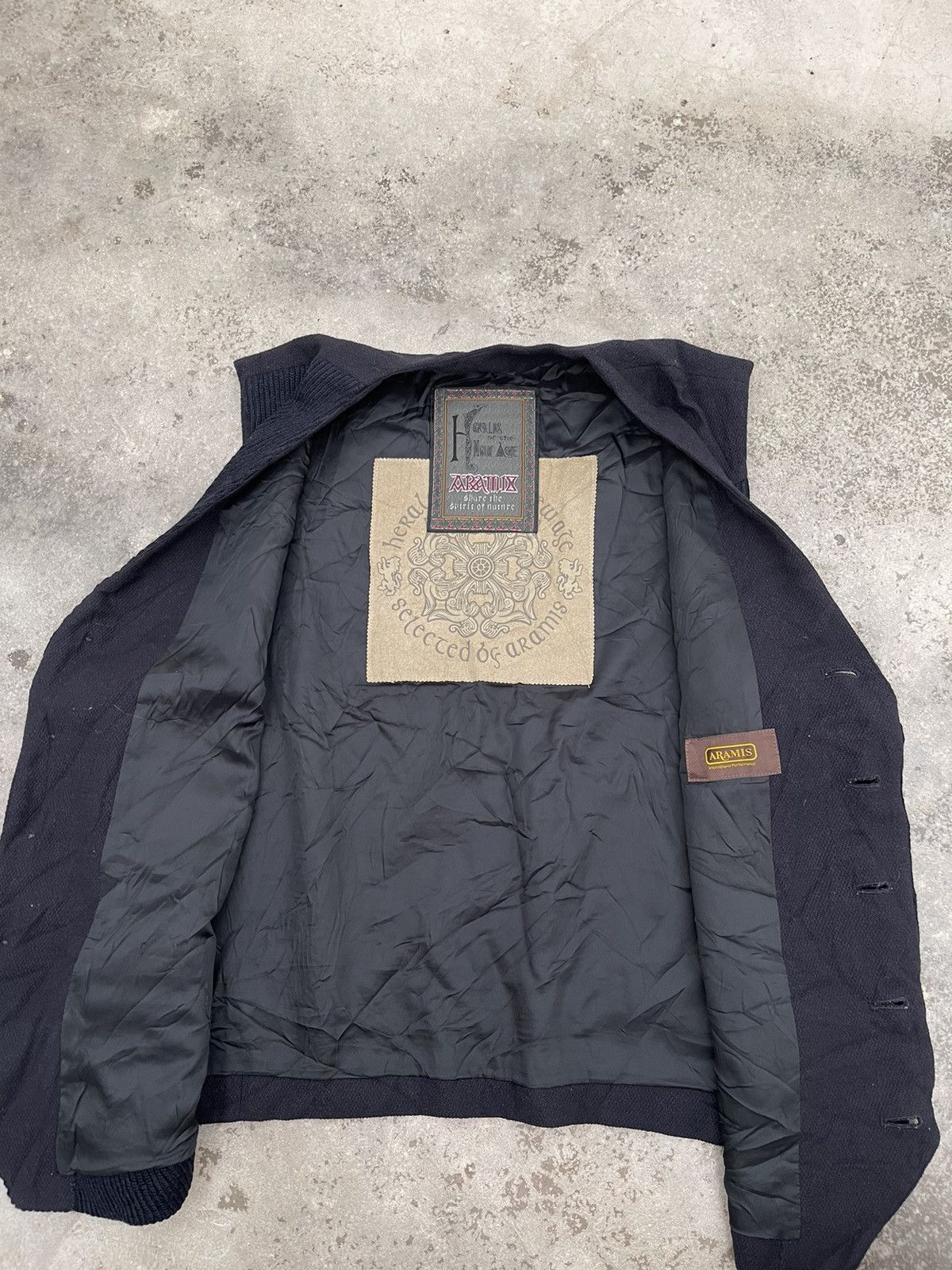 Vintage Aramis Vest Wool Patches Size US M / EU 48-50 / 2 - 5 Thumbnail