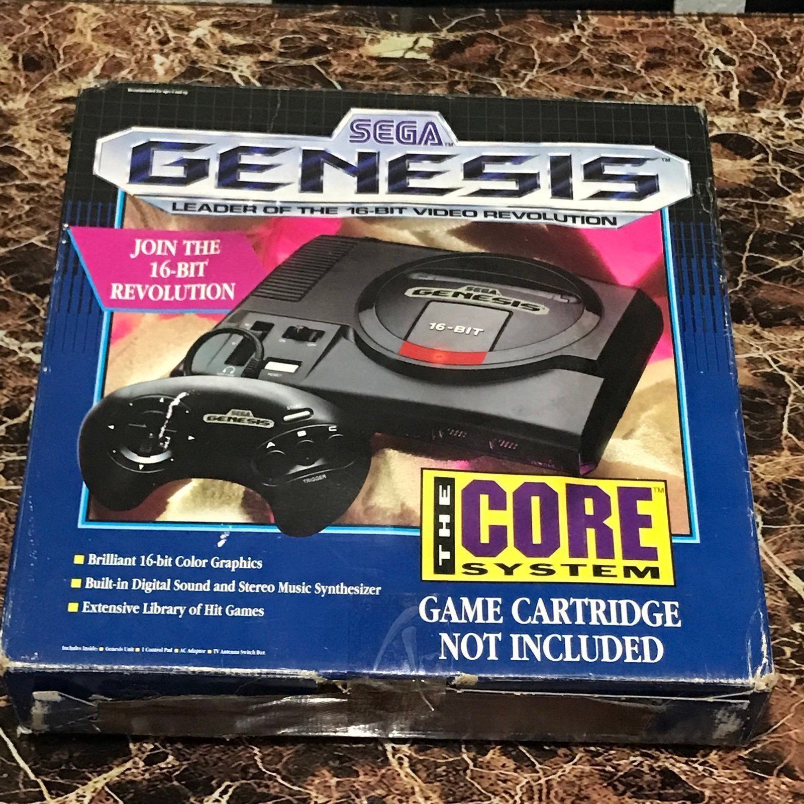Other Sega Genesis 16-bit System W/ Alien Storm Size ONE SIZE - 2 Thumbnail