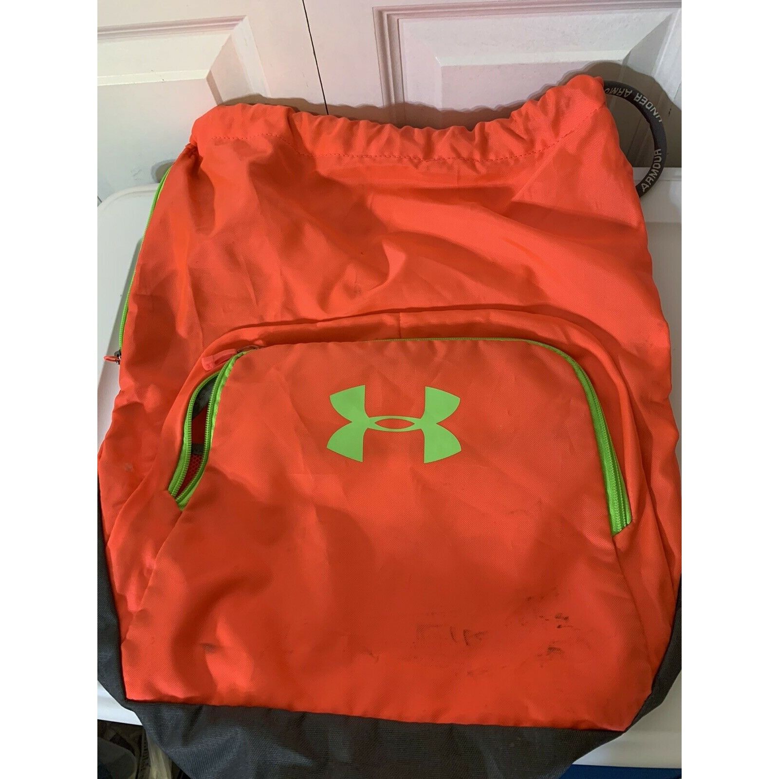 Under Armour Under Armour Bag Orange Sackpack Sling Pack Sinch Bag Size ONE SIZE - 1 Thumbnail