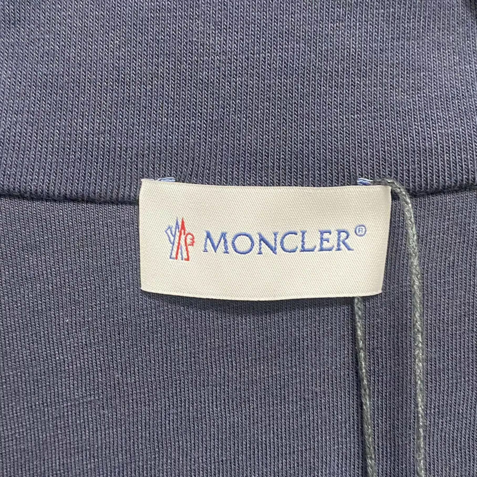Moncler Moncler New Dark Logo High Neck Sweatshirt XXL Size US XXL / EU 58 / 5 - 6 Thumbnail