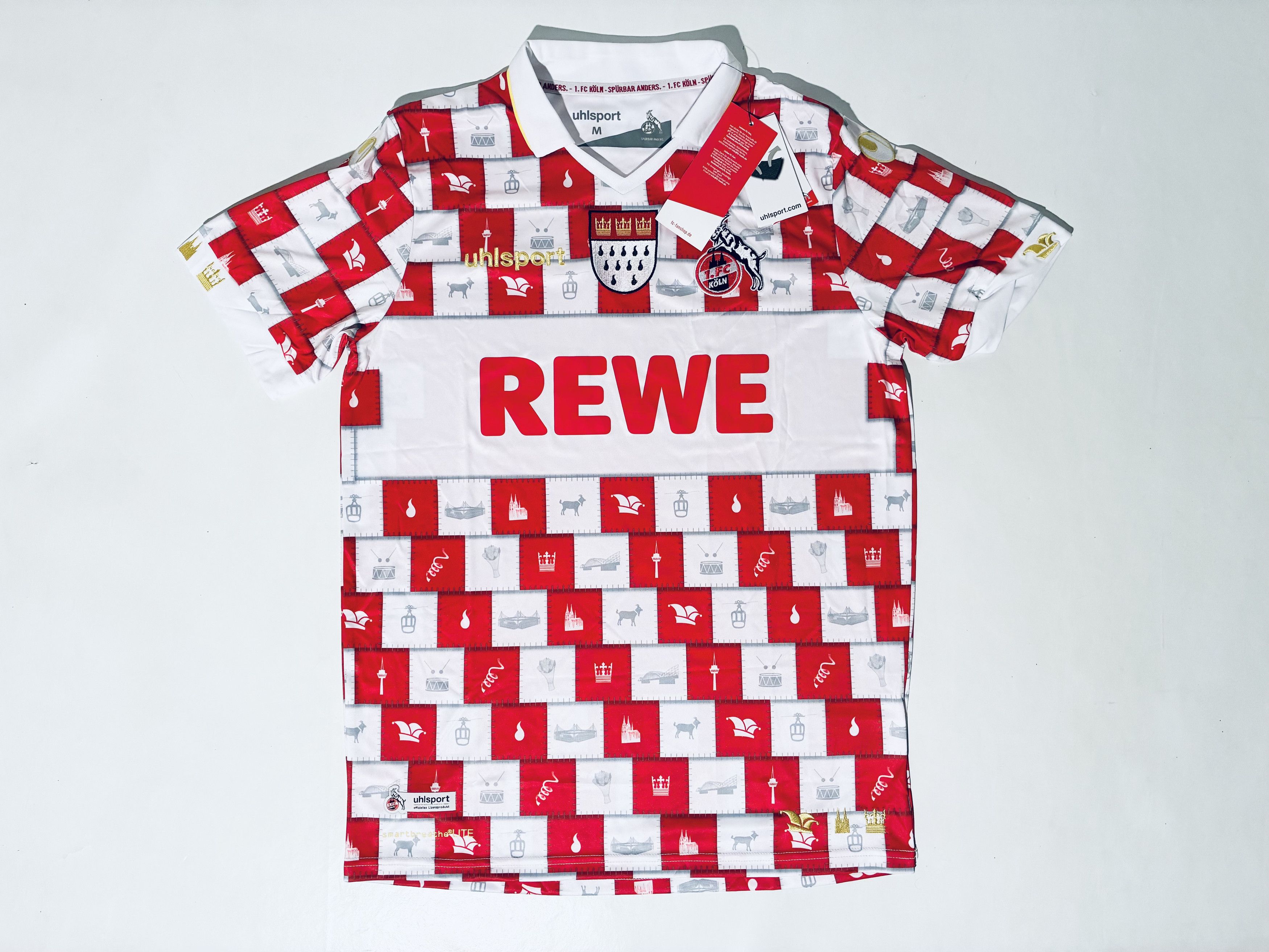 Other FC Koln Carnival Soccer Jersey 2020 / 2021 Uhlsport Size US M / EU 48-50 / 2 - 3 Thumbnail