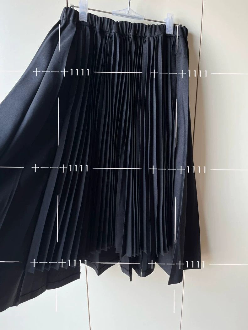 Comme des Garcons Comme Des Garcons size S Polyester Skinny Pleated Skirt Size 24" / US 00 / IT 34 - 6 Thumbnail