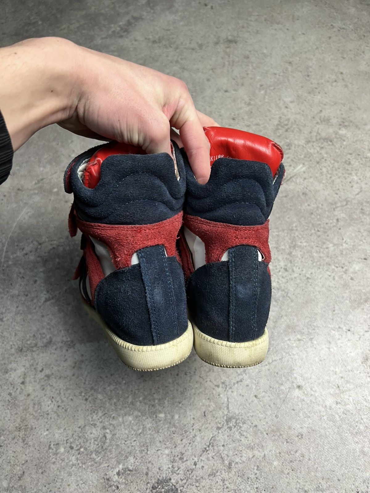 Other 📌Unbranded like Isabel Marant Style Bekett Wedge Sneakers Size US 5 / IT 35 - 5 Thumbnail