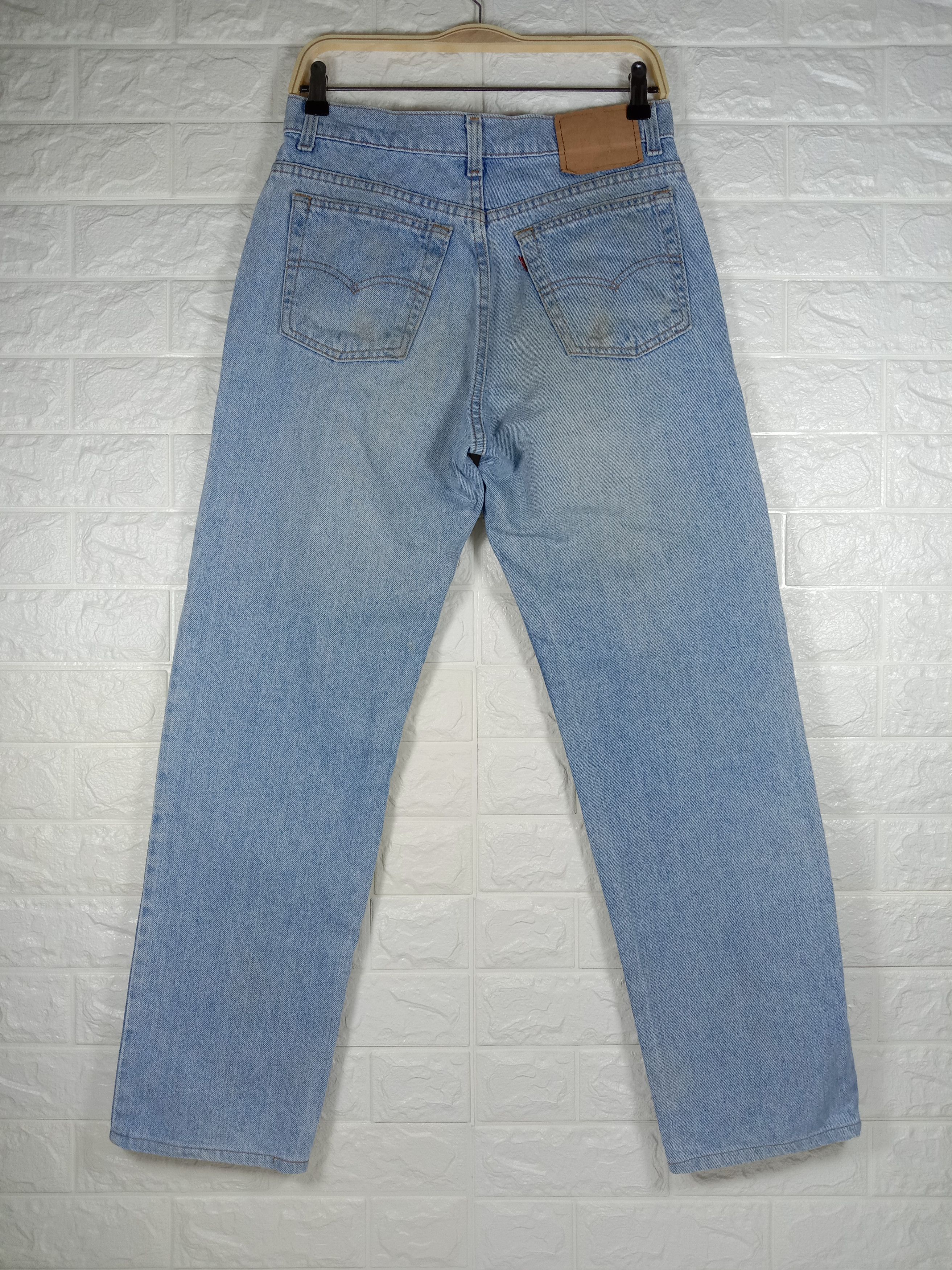 Levi's Vintage 90s Levi's 510 Jeans Light Blue Wash Denim Size US 30 / EU 46 - 5 Thumbnail