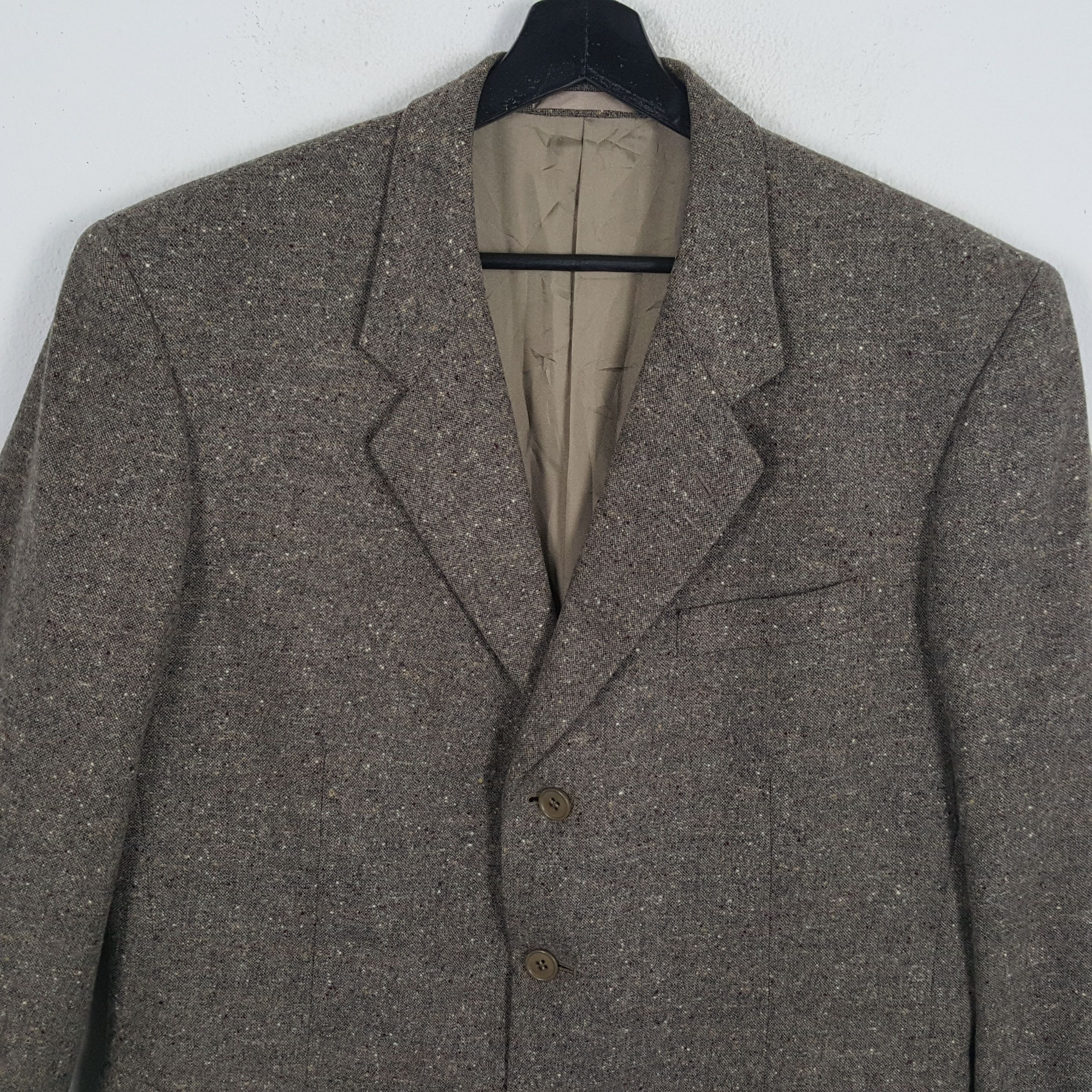 Designer × Japanese Brand × Yohji Yamamoto YOHJI YAMAMOTO Japanese Designer Formal Blazers Size 38R - 2 Thumbnail
