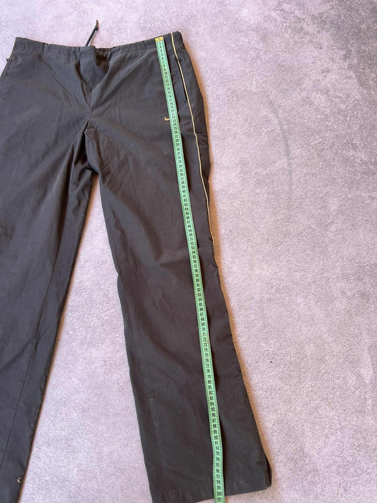 Nike 🔥 Vintage Y2K Grey Nylon Drill Swag Pants – Women’s Size 28" / US 6 / IT 42 - 14 Thumbnail