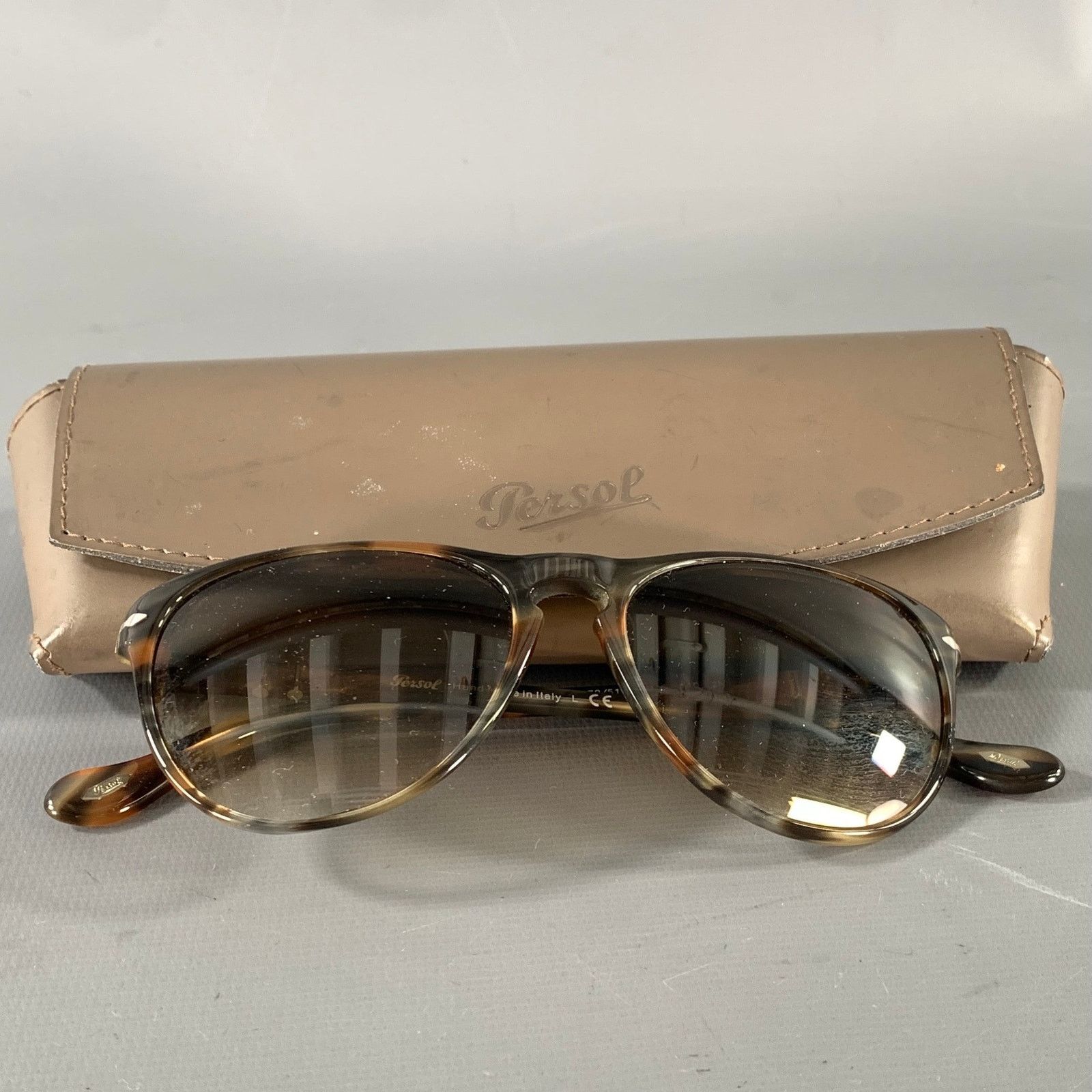 Persol PERSOL Brown PO3038S Acetate Sunglasses Size ONE SIZE - 7 Thumbnail
