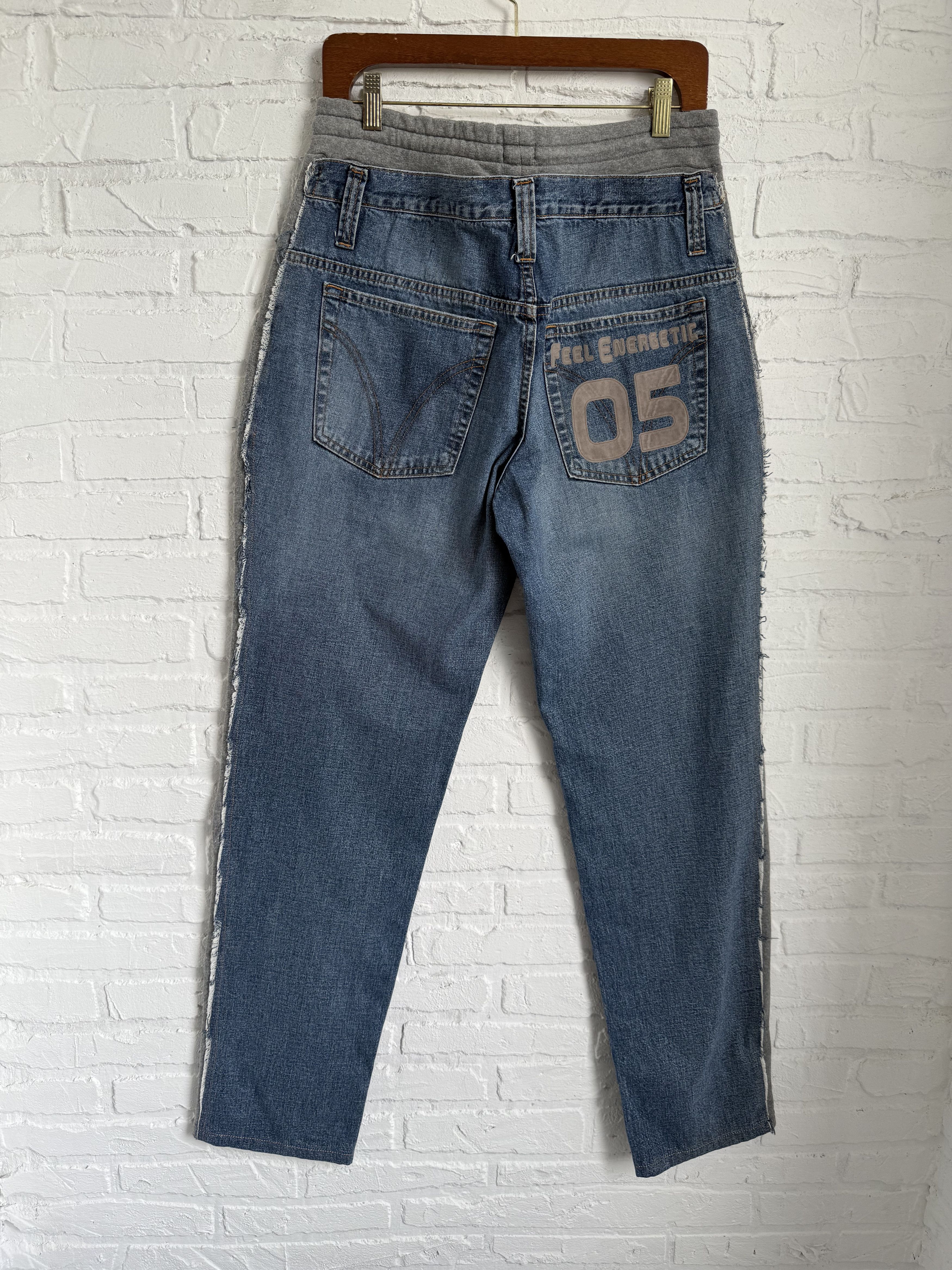 Dolce & Gabbana Vintage Dolce & Gabbana feel energetic hybrid jeans Size US 34 / EU 50 - 1 Thumbnail