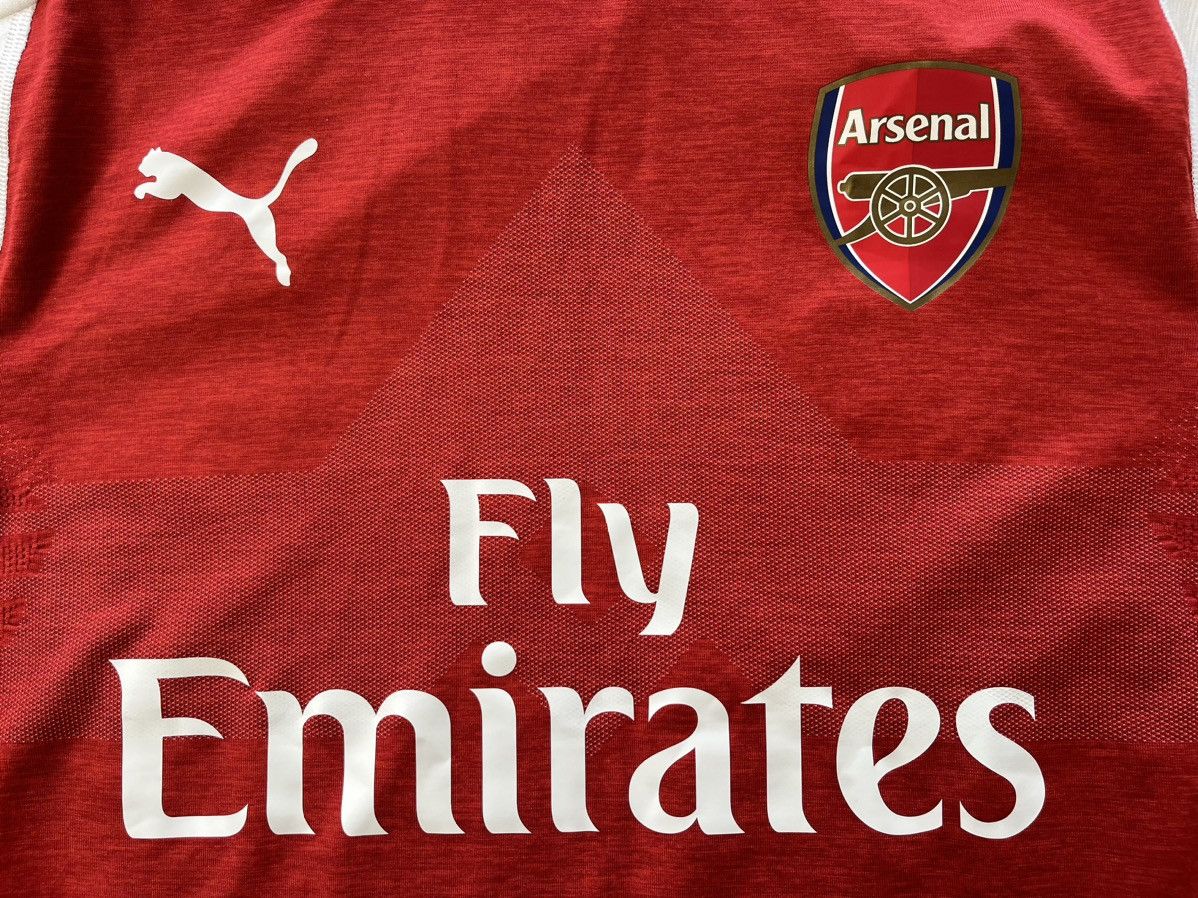 Puma PUMA ARSENAL LONDON 2018 2019 HOME FOOTBALL SOCCER JERSEY Size US XXL / EU 58 / 5 - 3 Thumbnail