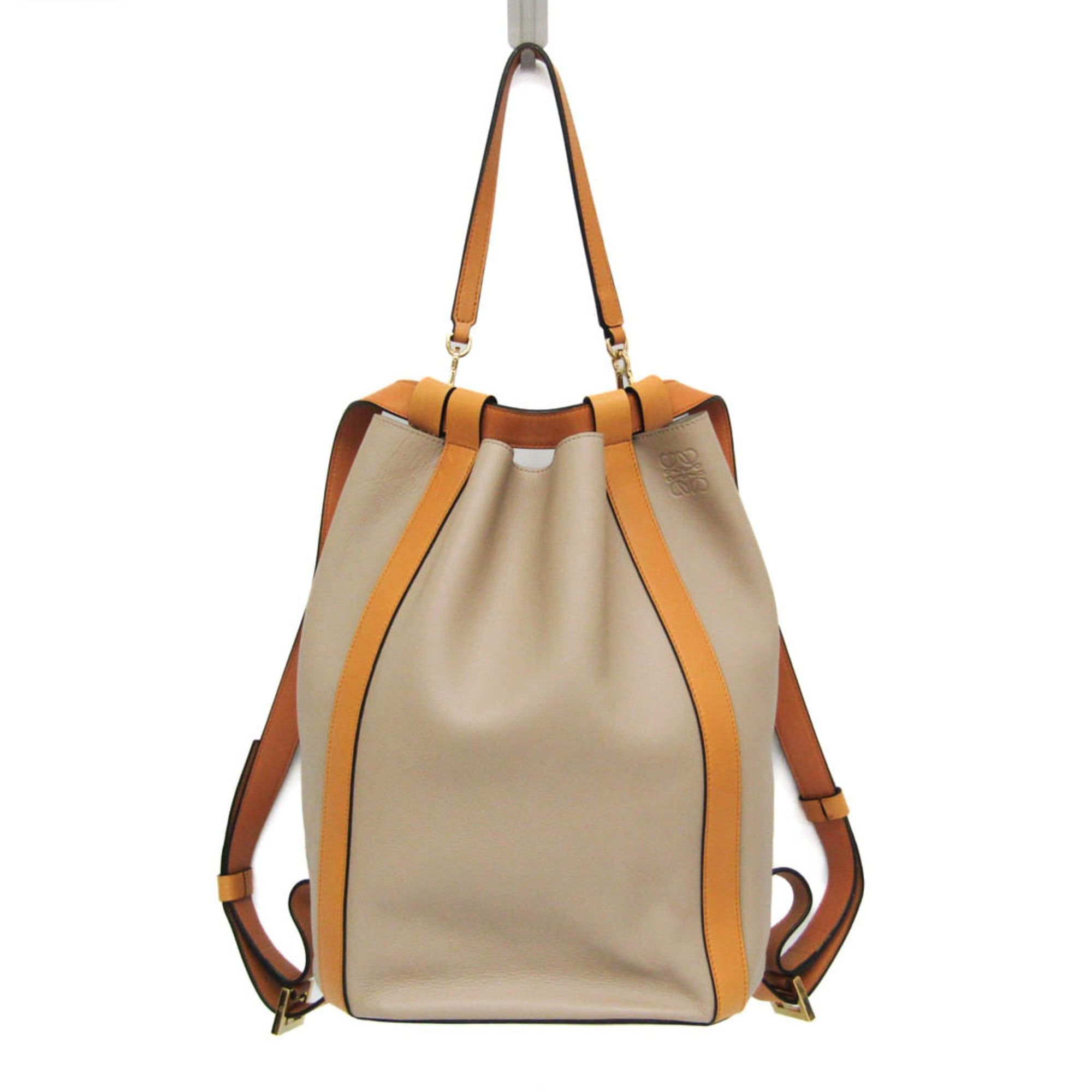 Loewe Loewe Midnight Women's Leather Backpack,Handbag Beige,Yellow Size ONE SIZE - 1 Thumbnail
