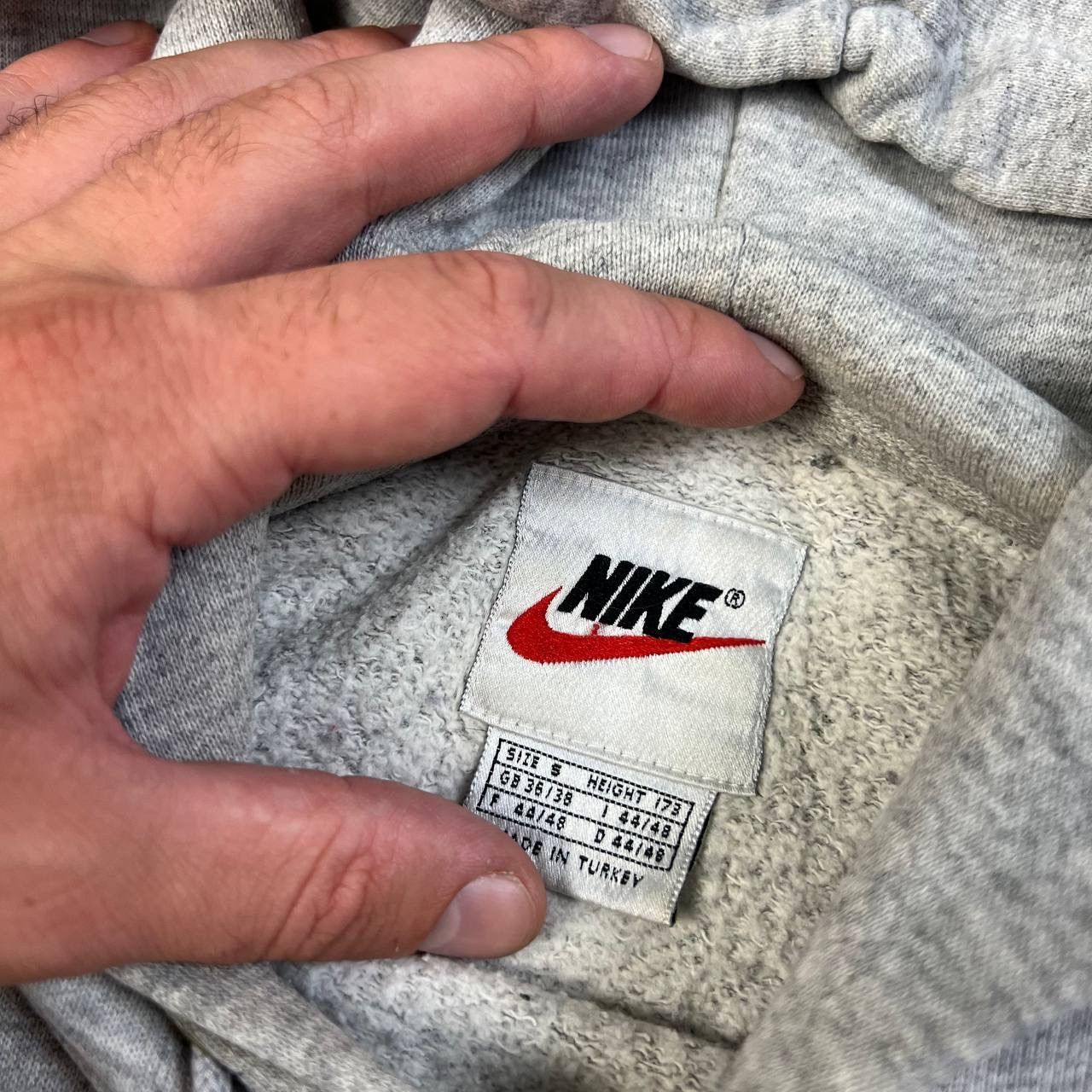 Nike Vintage Y2K Nike Swoosh Oversized Fit Hoodie Size US S / EU 44-46 / 1 - 4 Thumbnail