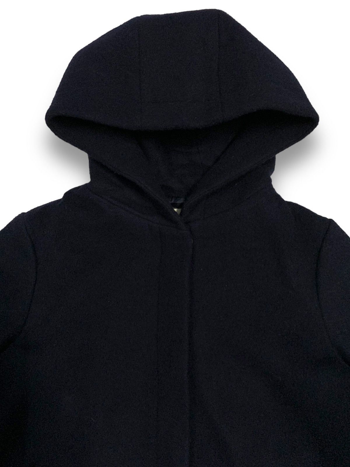 Beams Plus B”Ming by Beams Japan Wool Blend Flared Hem Hooded Jacket Size M / US 6-8 / IT 42-44 - 5 Thumbnail