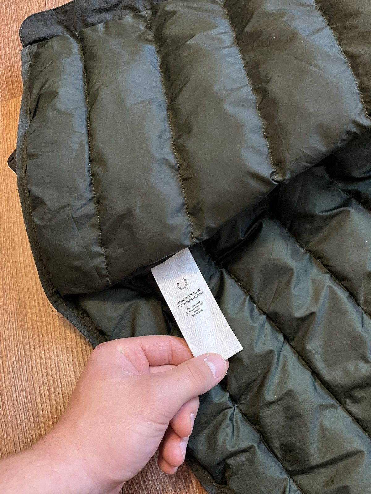 Fred Perry Fred Perry Insulated Outdoor Jacket Size US L / EU 52-54 / 3 - 5 Thumbnail