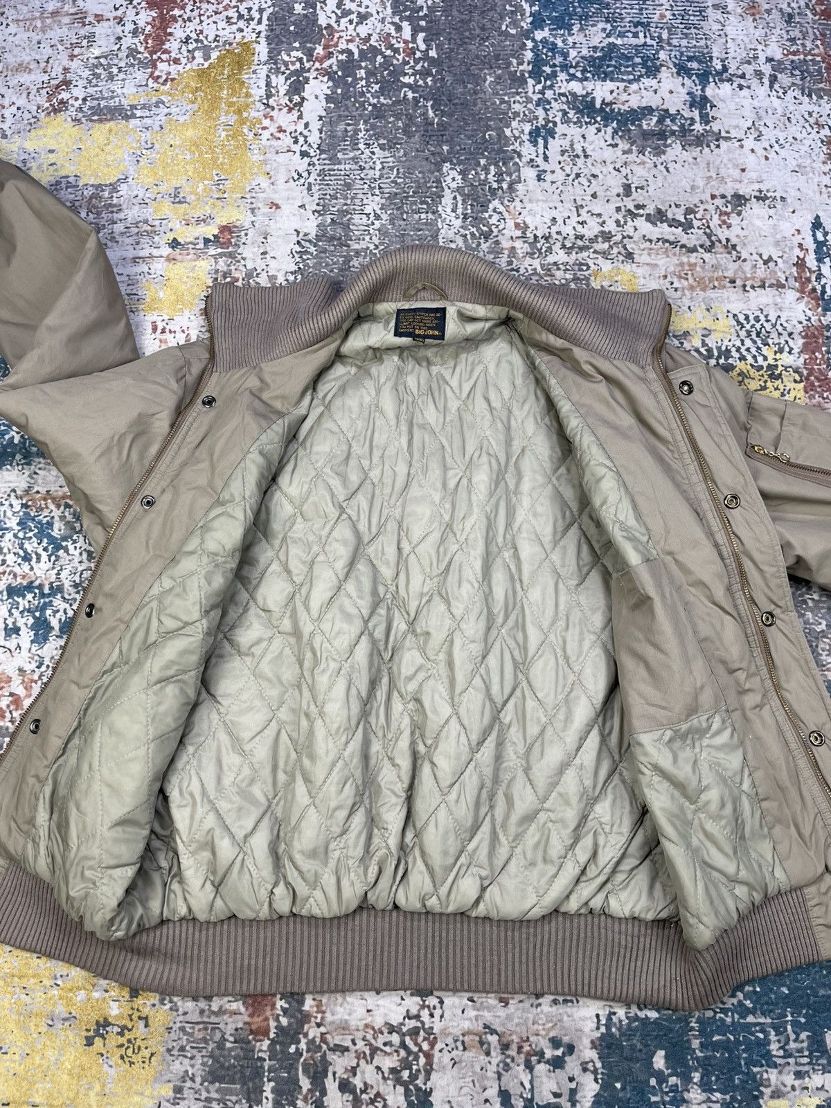 Big John Vtg Big-John Type Military Flying Bomber Jackets Size US M / EU 48-50 / 2 - 8 Thumbnail