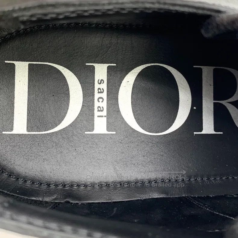Dior Dior Black and white lace-up casual thick-soled Derby shoe Size US 11 / EU 44 - 7 Thumbnail