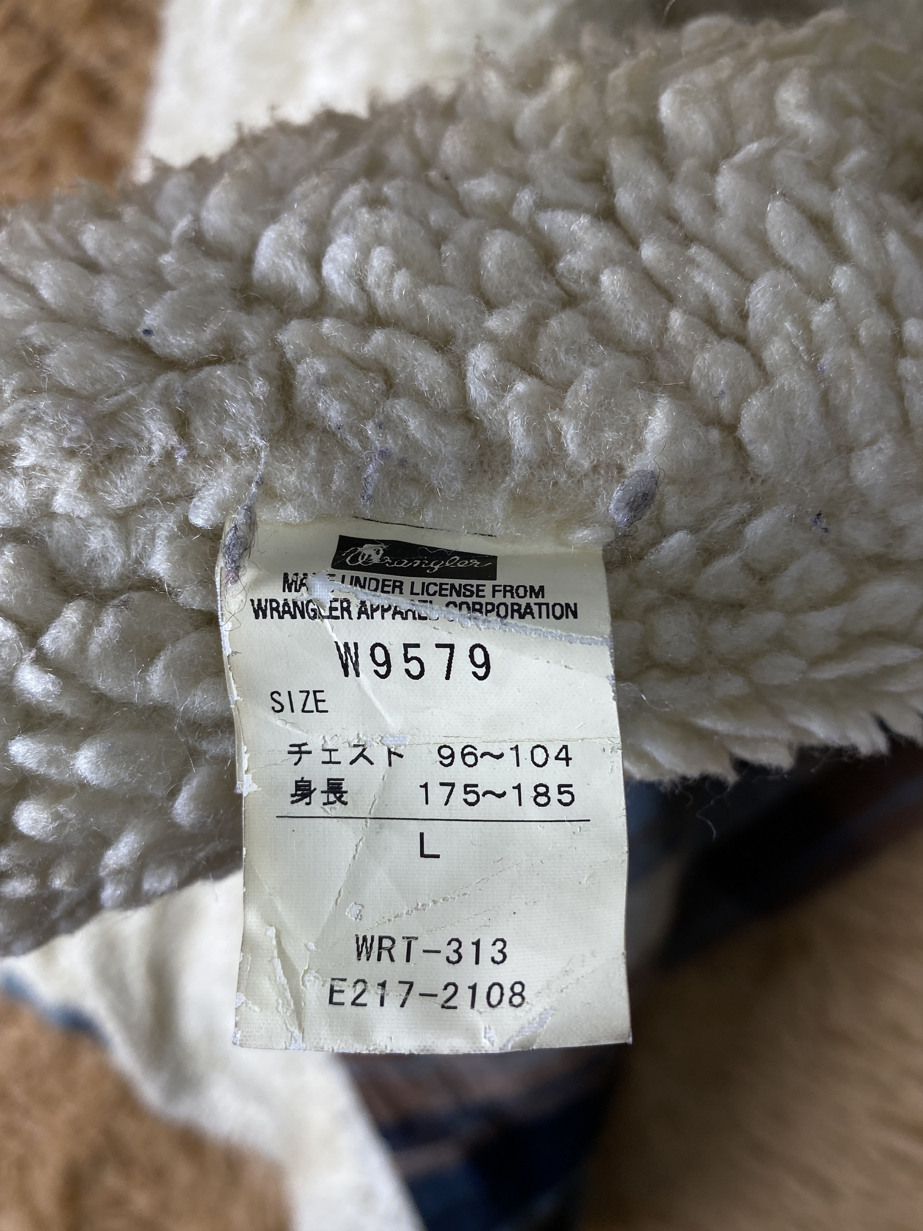 Wrangler Vintage Wrangler Sherpa Lining Jacket J1956 Size US S / EU 44-46 / 1 - 8 Thumbnail