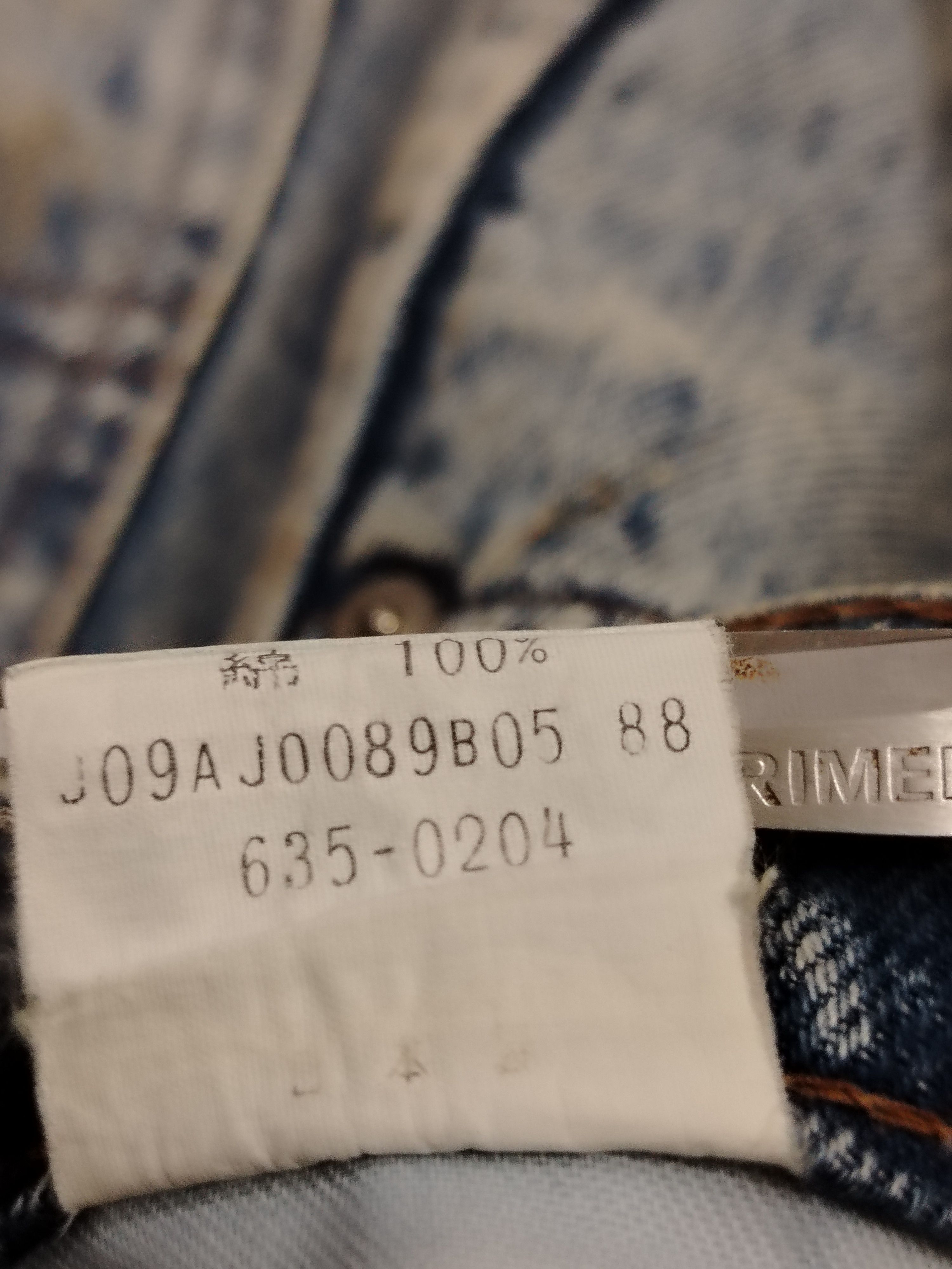 Levi's Vintage 80s levis acid wash Size US 30 / EU 46 - 4 Thumbnail