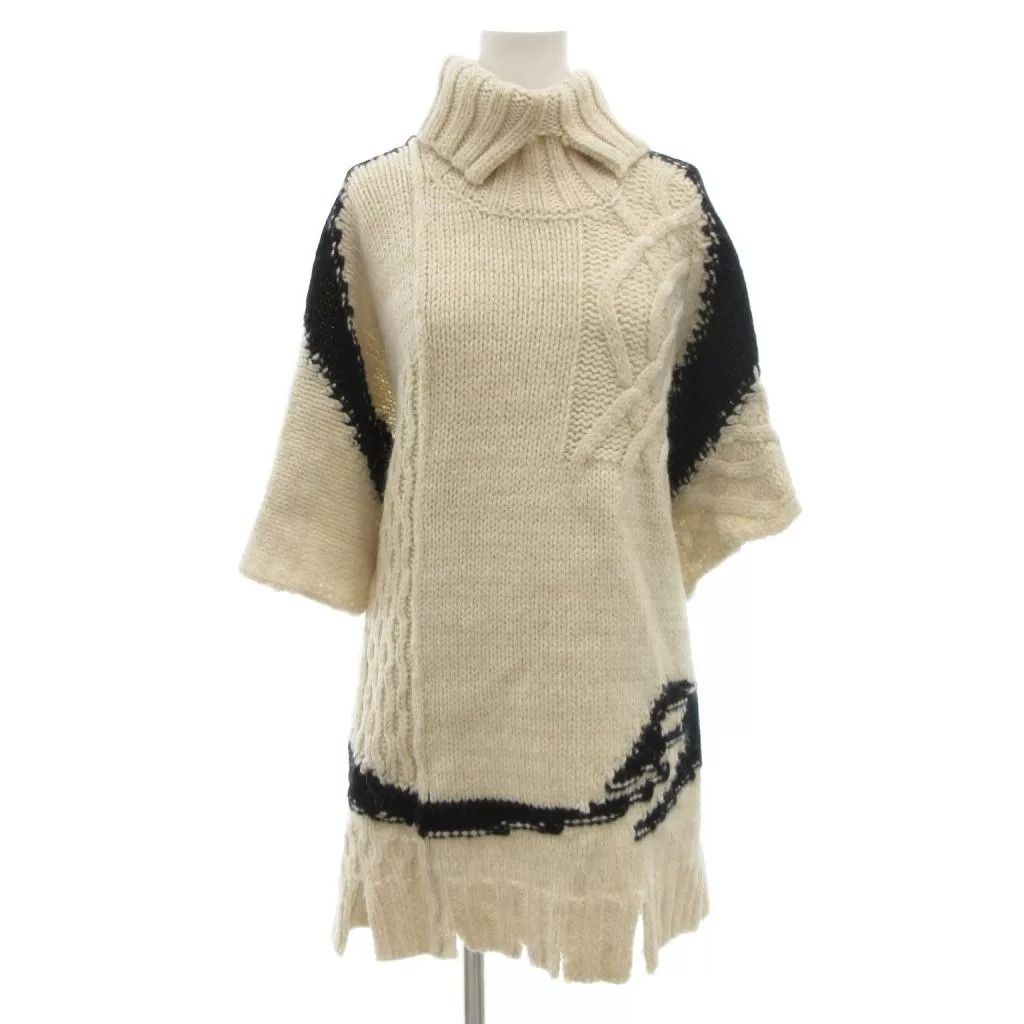 MM6 MM6 Maison Margiela Knit Poncho Sweater Size M / US 6-8 / IT 42-44 - 1 Thumbnail