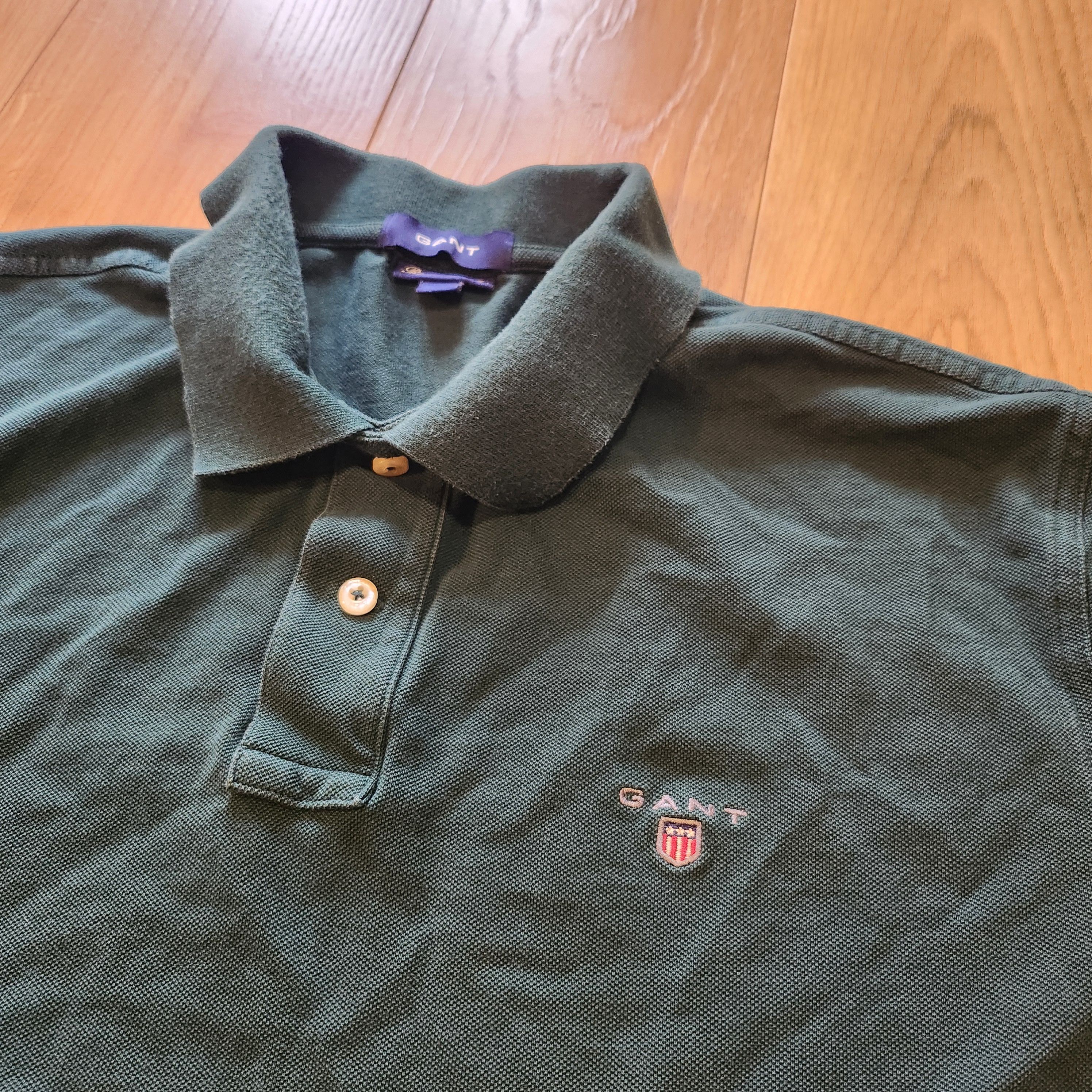 Gant Gant green polo Size US L / EU 52-54 / 3 - 2 Thumbnail