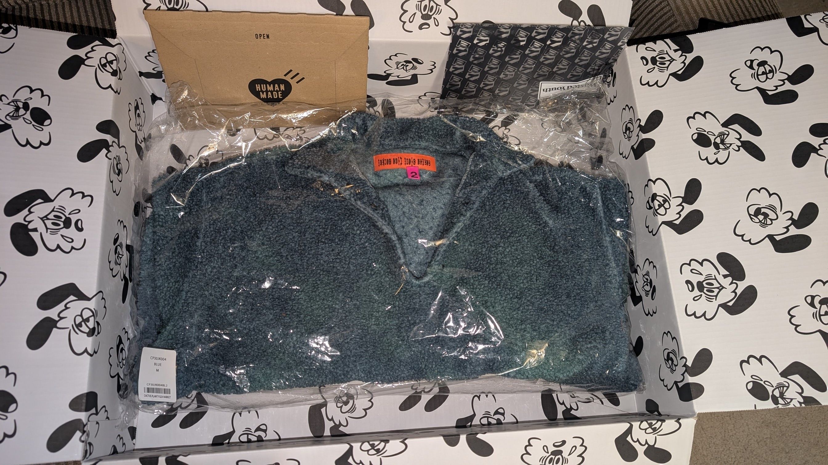 Cactus Plant Flea Market CPFM COWBOY PULLOVER Acid Rain / Blue Size US M / EU 48-50 / 2 - 1 Thumbnail