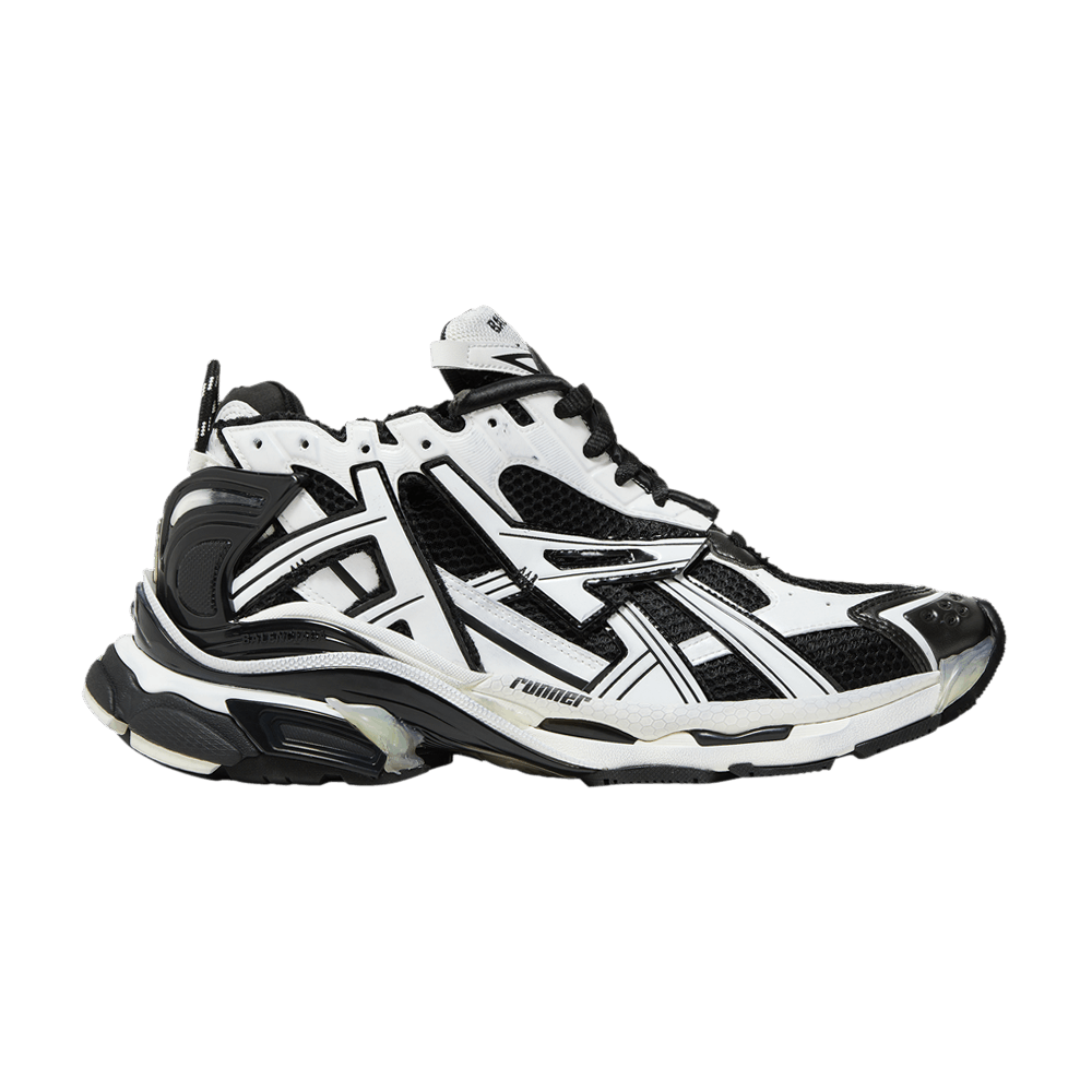 Balenciaga Balenciaga Runner Sneaker Black White Grailed