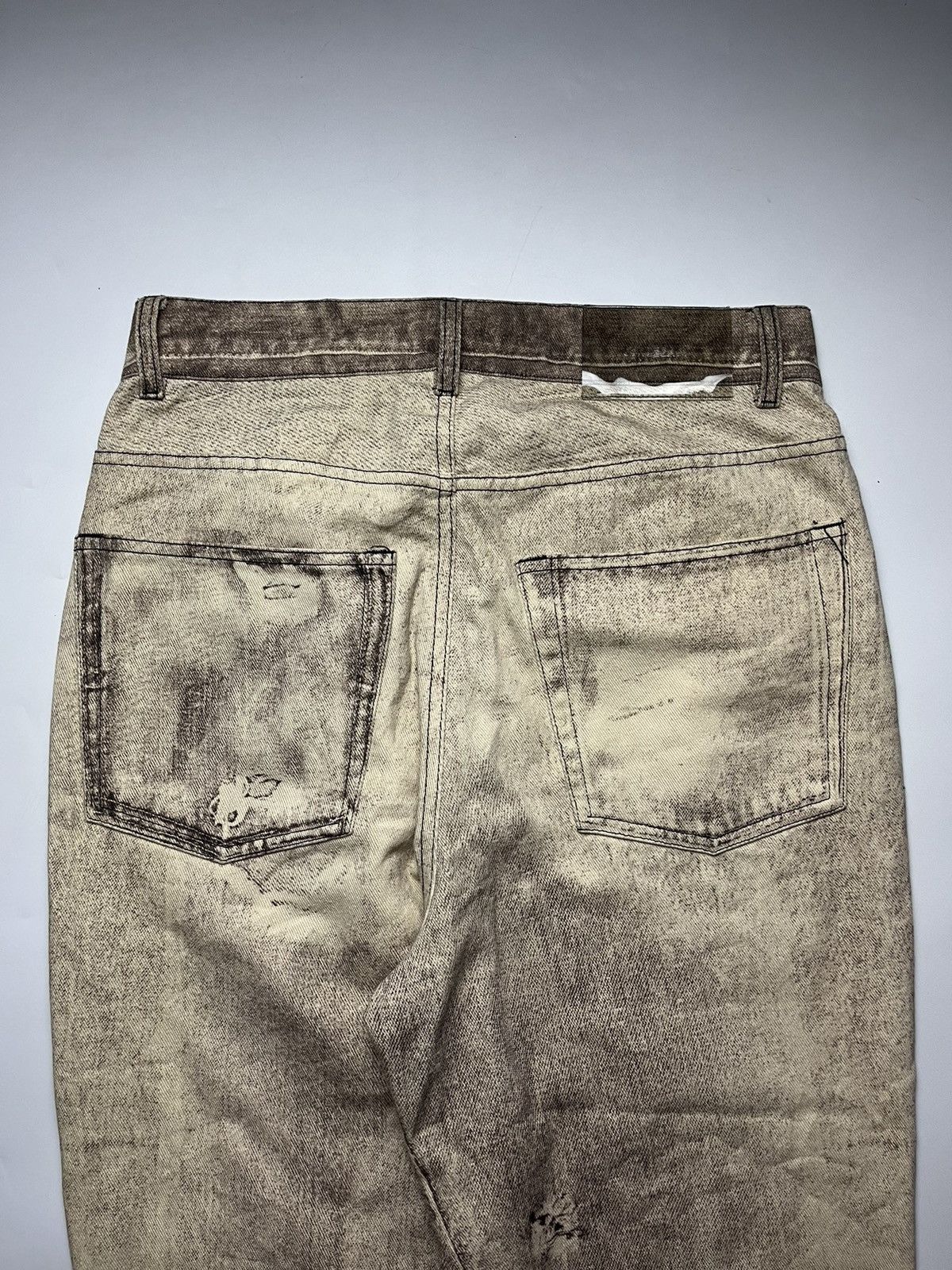 Our Legacy Our Legacy Third Cut Digital Print Denim Jeans Size US 29 - 5 Thumbnail