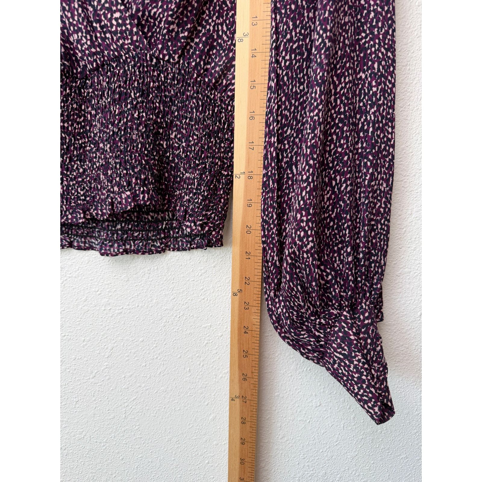Parker Parker Matilda Funfetti Silk Blouse Women XS Purple Size XS / US 0-2 / IT 36-38 - 13 Thumbnail