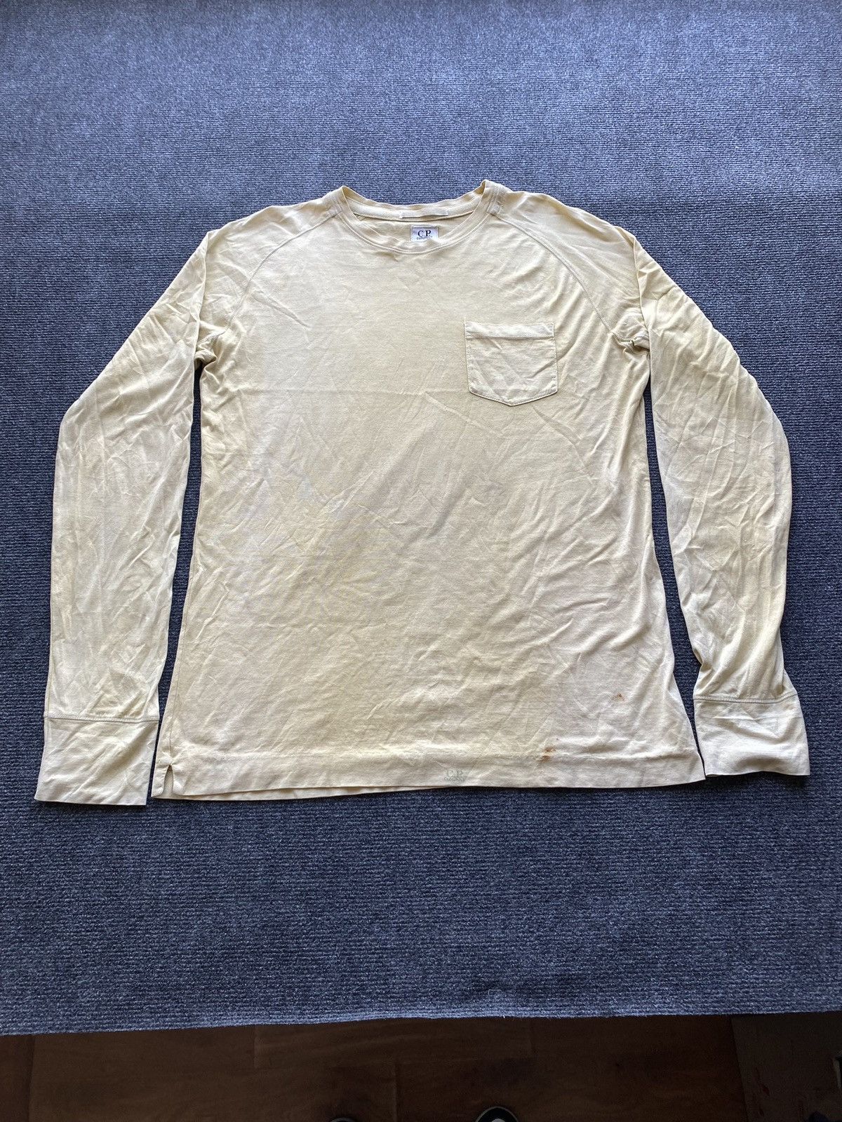 C.P. Company 🔥C.P. Company Vintage Single Stitch Washed faded dirty tee Size US L / EU 52-54 / 3 - 1 Thumbnail