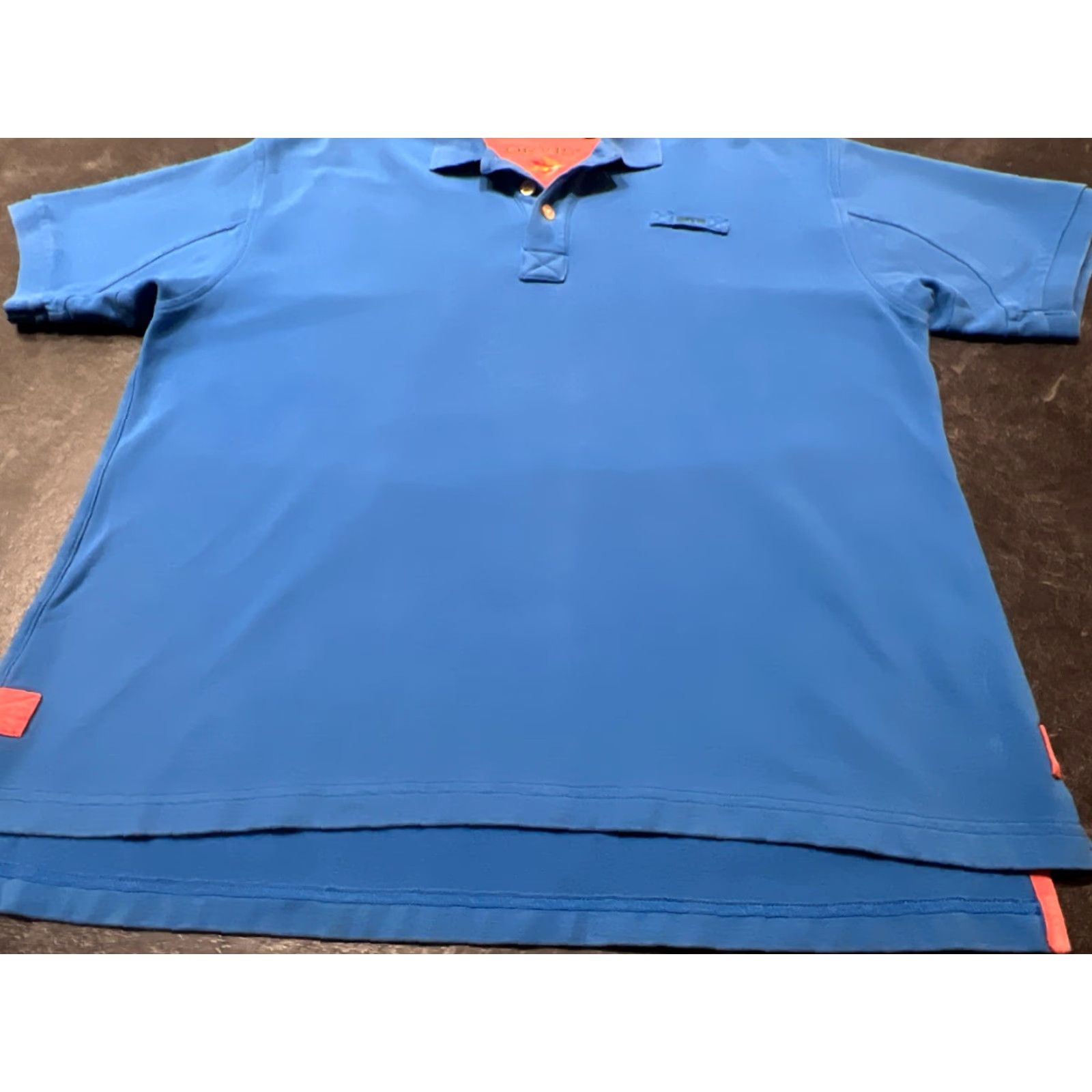 Orvis VINTAGE Orvis Polo Shirt Shirt Mens L Blue 100% Cotton Short Sleeve/Relaxed Fit Logo Fishing 90s Theme Mens Size US L / EU 52-54 / 3 - 7 Thumbnail