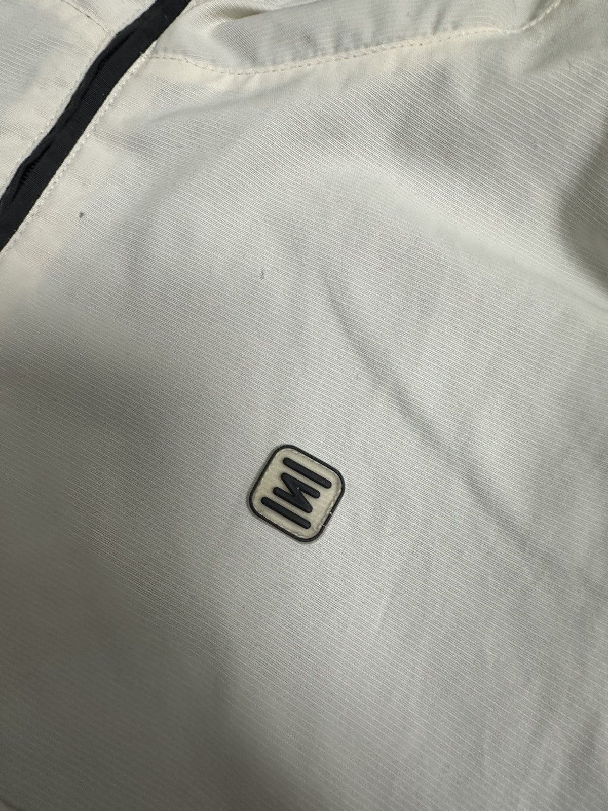 Nike Nike SHOX Tn Vintage 00s Big Logo White Nylon Anorak Size US L / EU 52-54 / 3 - 5 Thumbnail