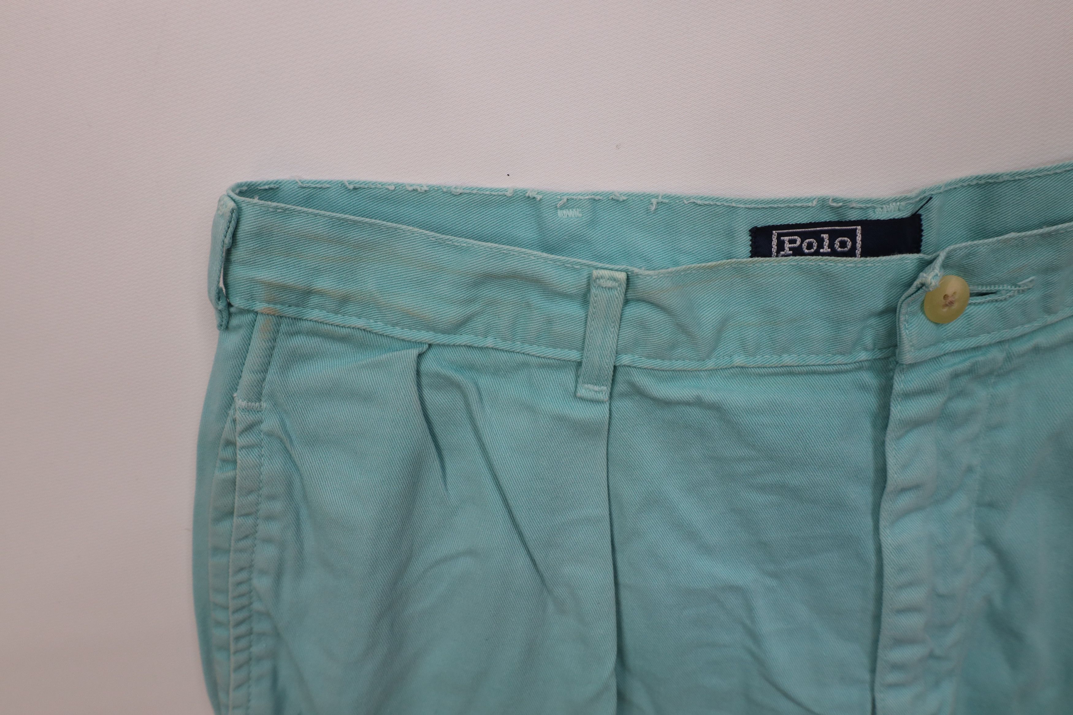 Ralph Lauren Vintage 80s 90s Ralph Lauren Above Knee Chino Shorts USA Size US 34 / EU 50 - 7 Thumbnail