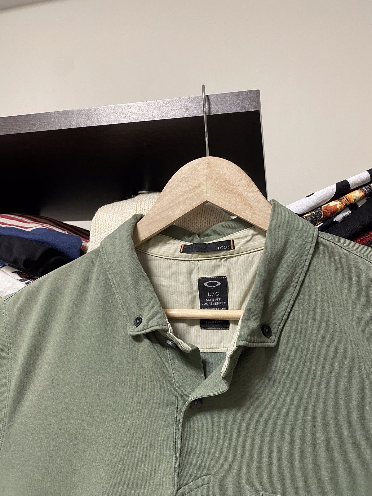 Oakley × Vintage Vintage Oakley Logo Green Tee Size US M / EU 48-50 / 2 - 5 Thumbnail