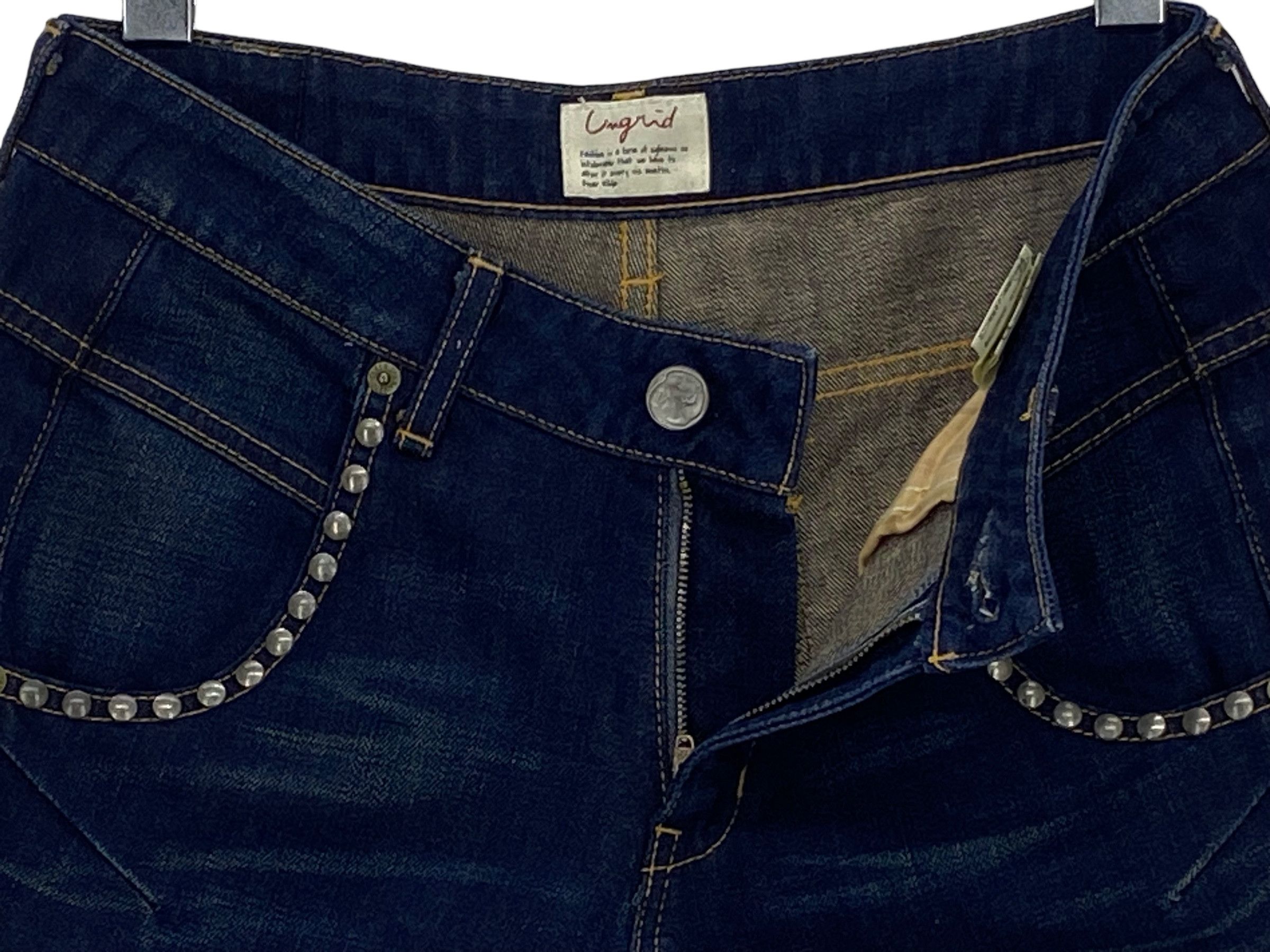 Japanese Brand Ingrid Skinny Jeans Low Rise Jeans Size 25" / US 0 / IT 36 - 7 Thumbnail