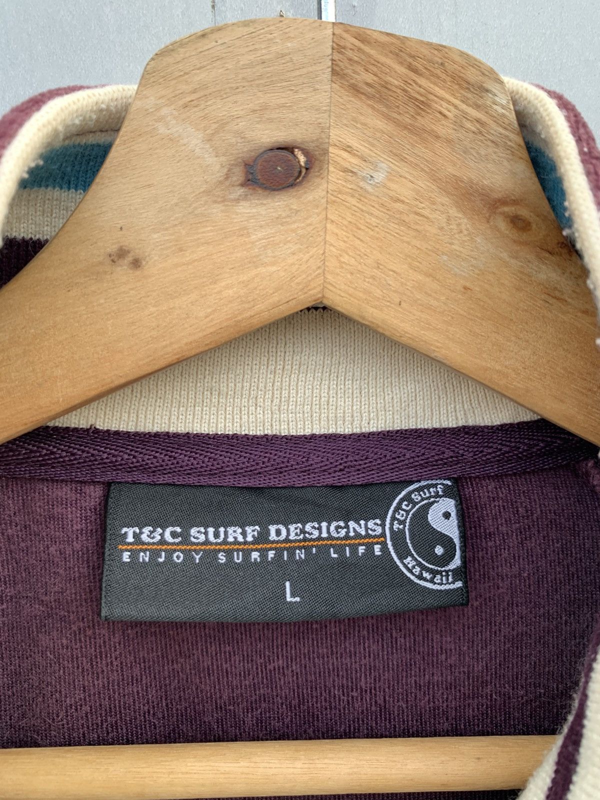 Vintage Vintage Japanese Brand T&C Surf Designs Velvet Jacket Size US L / EU 52-54 / 3 - 8 Thumbnail