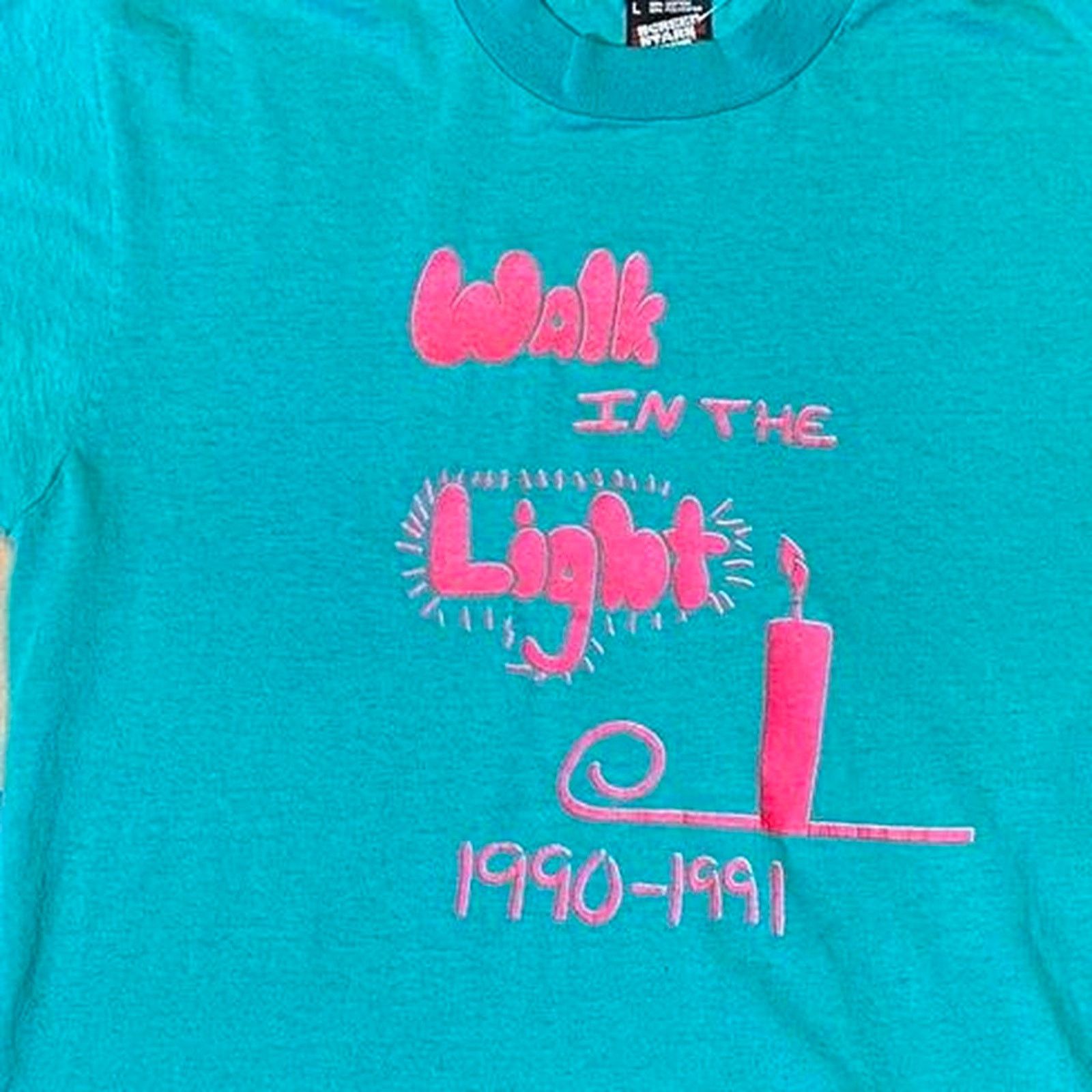 Other 90s screen stars best tee candle light Size US L / EU 52-54 / 3 - 2 Thumbnail