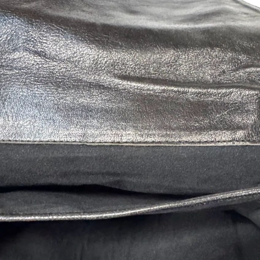 Vintage VINTAGE Leather Crossbody Pouch Bag Black Size ONE SIZE - 7 Thumbnail