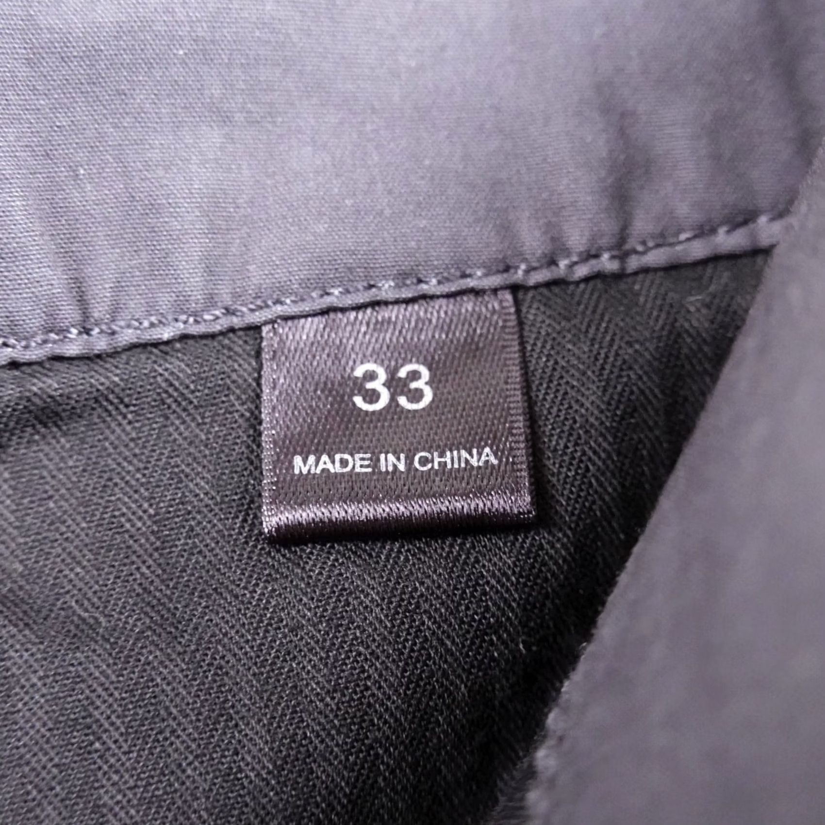 John Varvatos VINTAGE John Varvatos Star USA Mens Lightweight Knit Shorts Cotton Welt Pockets Black 33 Size US 33 - 7 Thumbnail