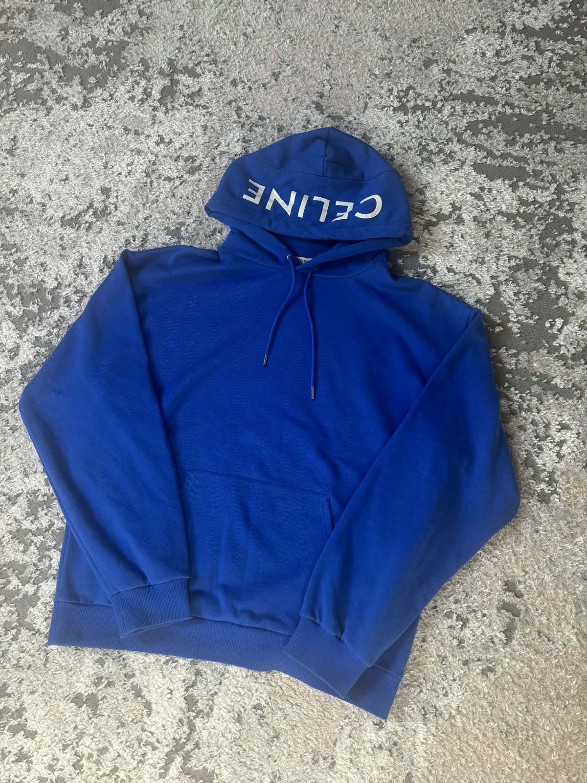 Celine Celine blue hoodie XL fit L Size US XL / EU 56 / 4 - 1 Thumbnail