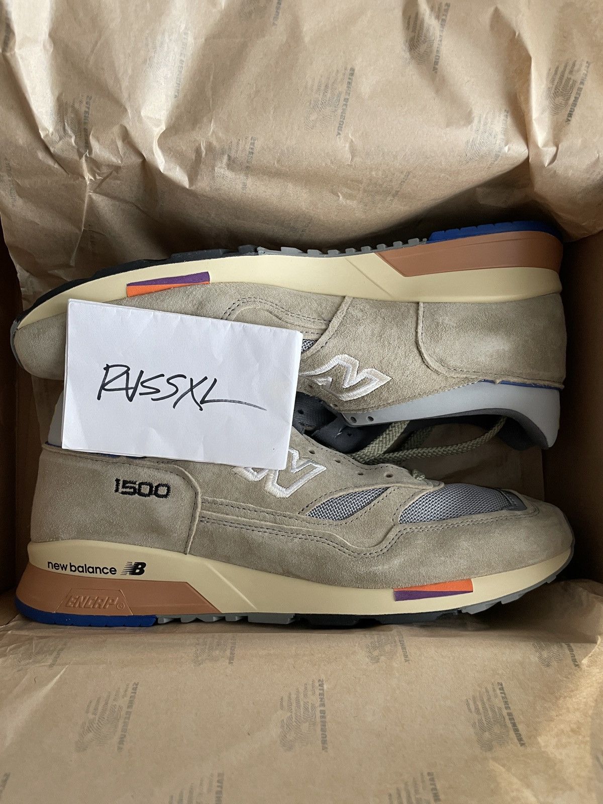 New Balance × Salehe Bembury Salehe Bembury x 1500 Made in England 'Growth Be The Tree' Size US 10 / EU 43 - 9 Thumbnail