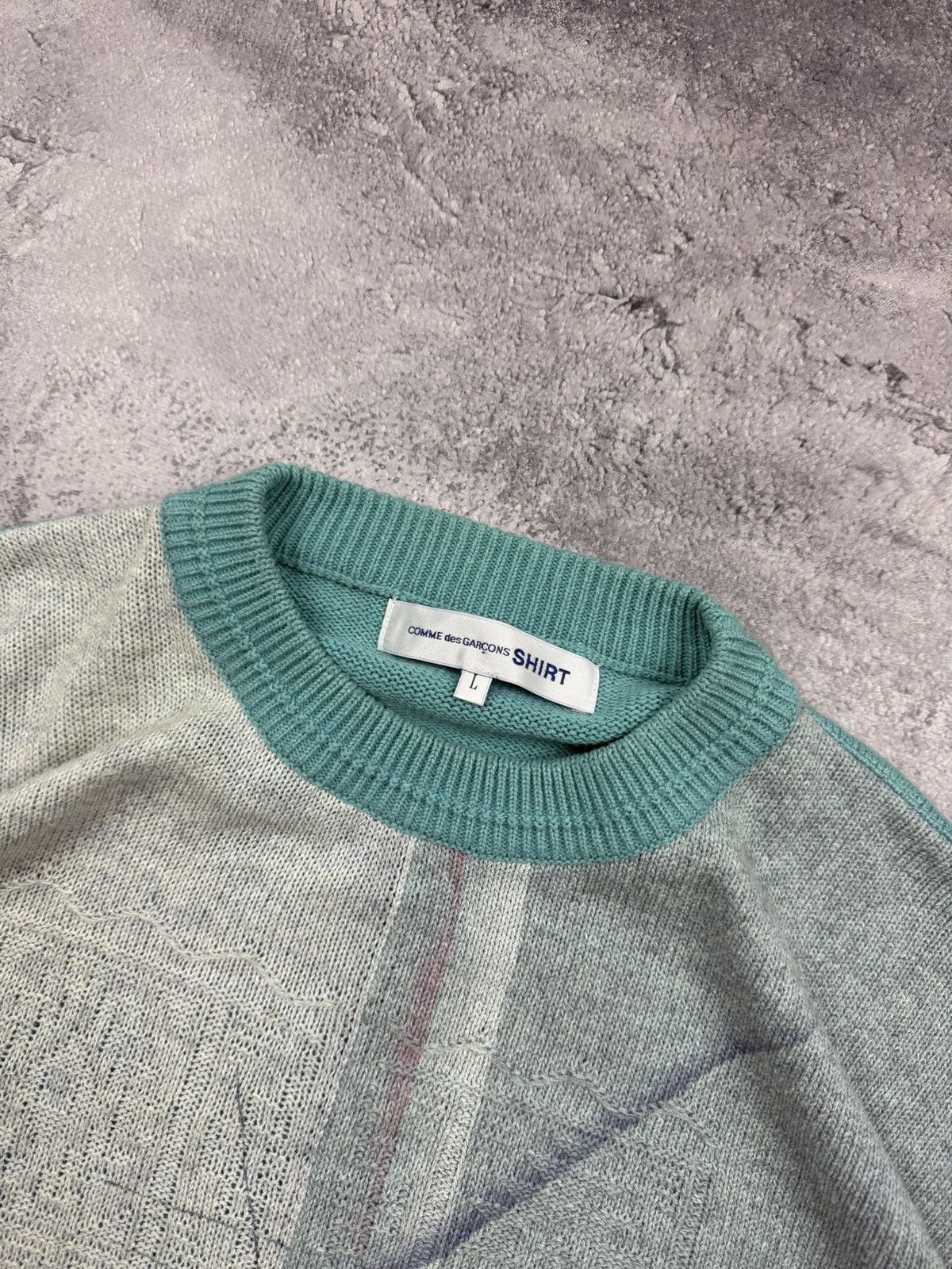 Comme des Garcons SHIRT Comme des Garcons Sweater Japanese Brand Size US L / EU 52-54 / 3 - 11 Thumbnail
