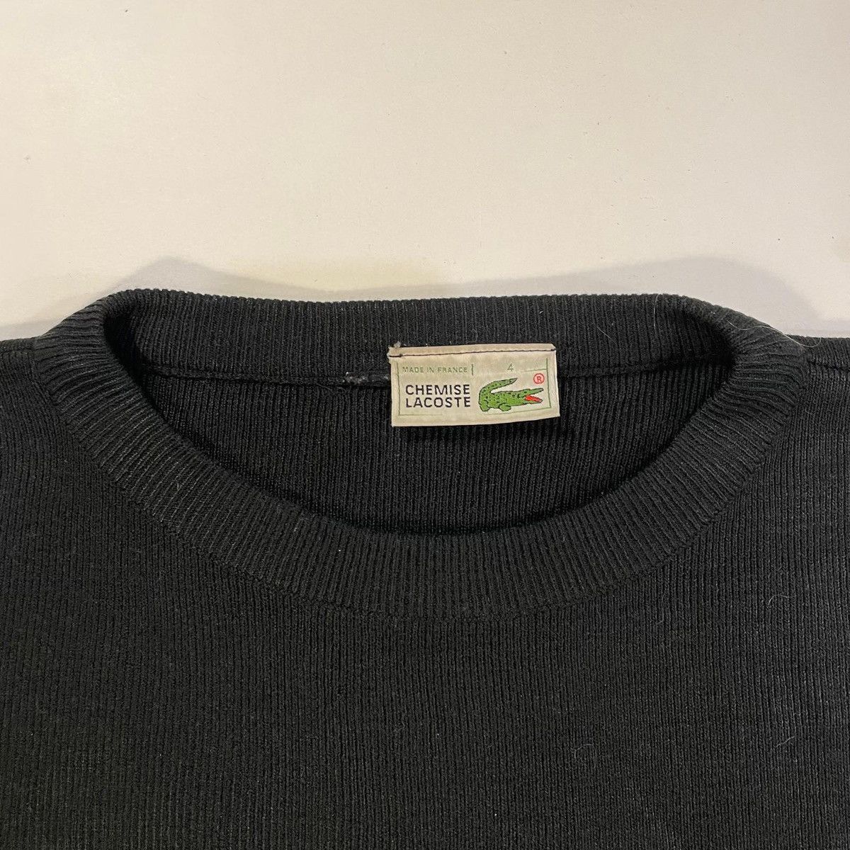 Lacoste Lacoste black sweatshirt sweater jumper vintage y2k 90s Size US M / EU 48-50 / 2 - 5 Thumbnail