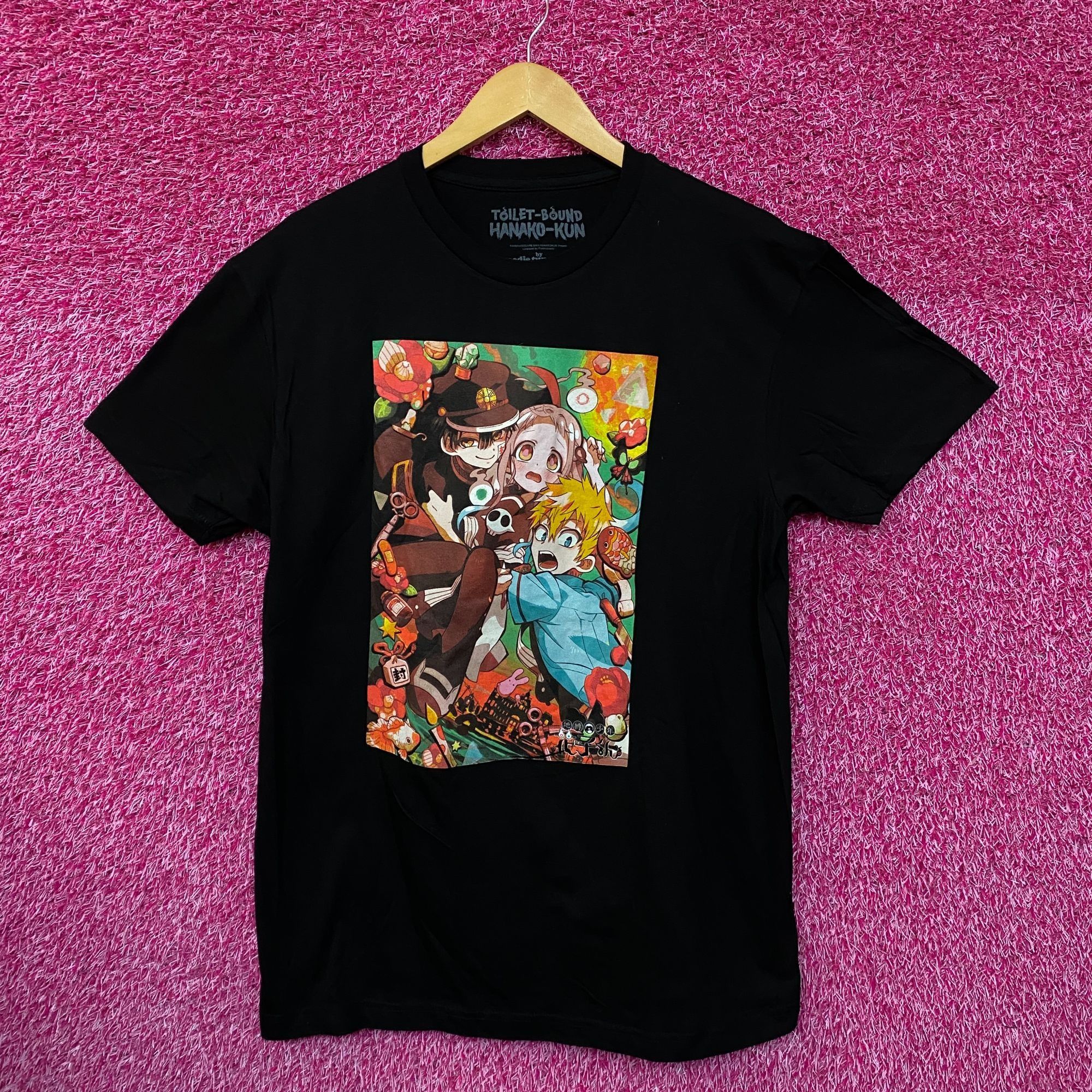 Anime Toilet-Bound Hannako-Kun Manga Cover Poster Anime Tee L Size US L / EU 52-54 / 3 - 1 Thumbnail