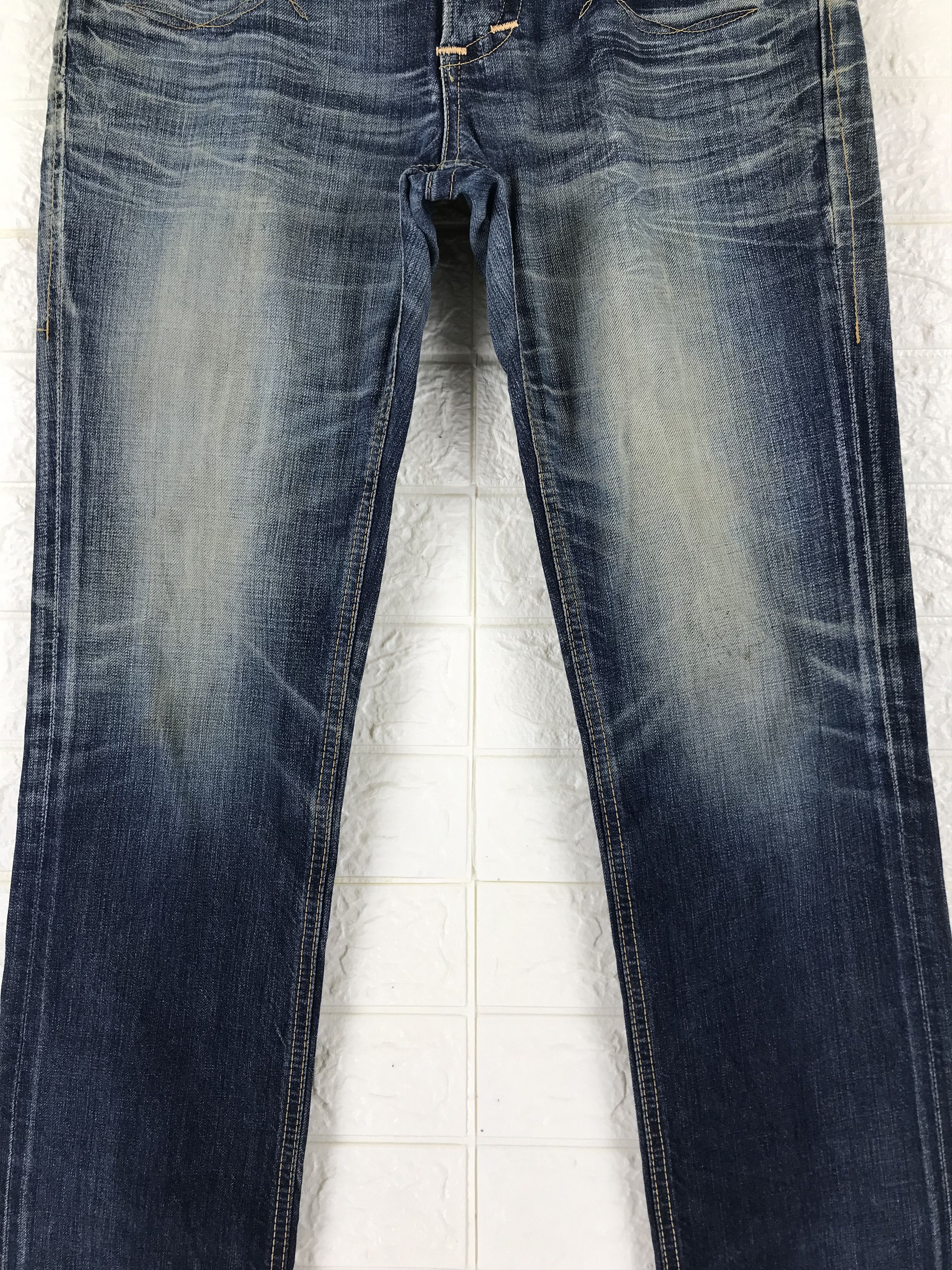 Edwin Vintage Edwin 503 Blue Trip Jeans Size US 31 - 3 Thumbnail