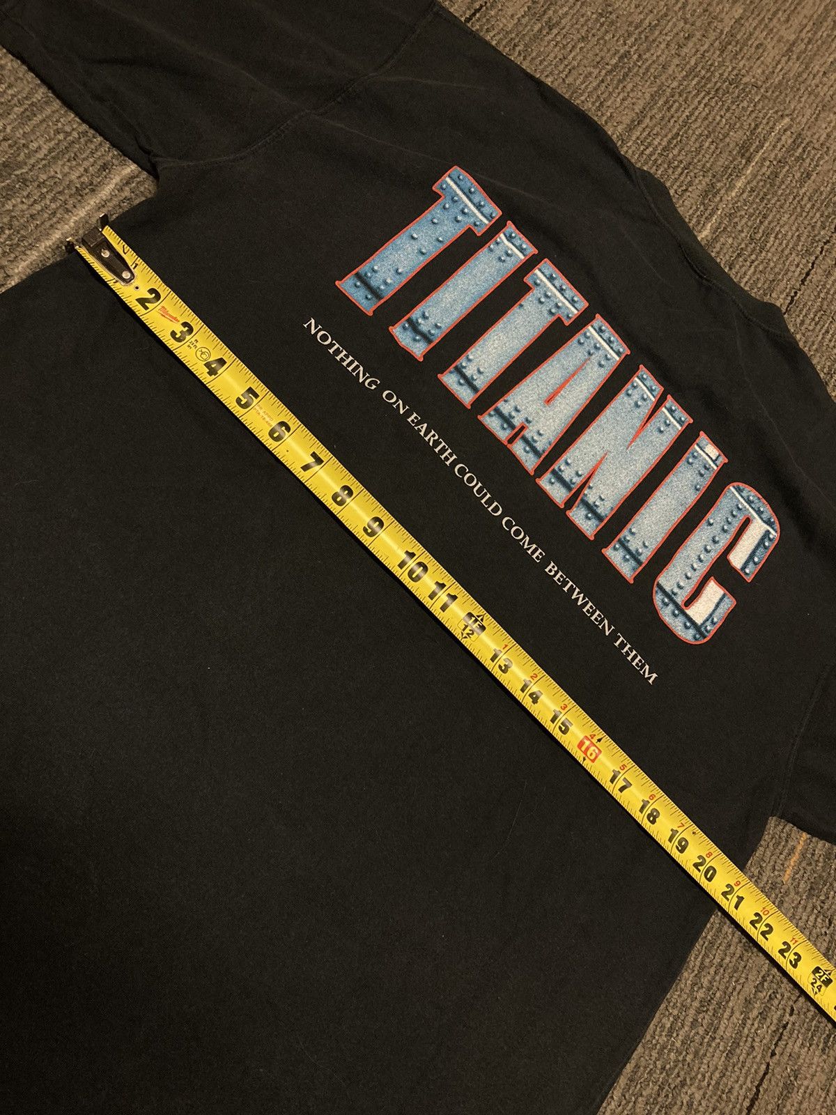 Vintage Titanic vintage 90s t shirt official promo Size US XL / EU 56 / 4 - 6 Thumbnail