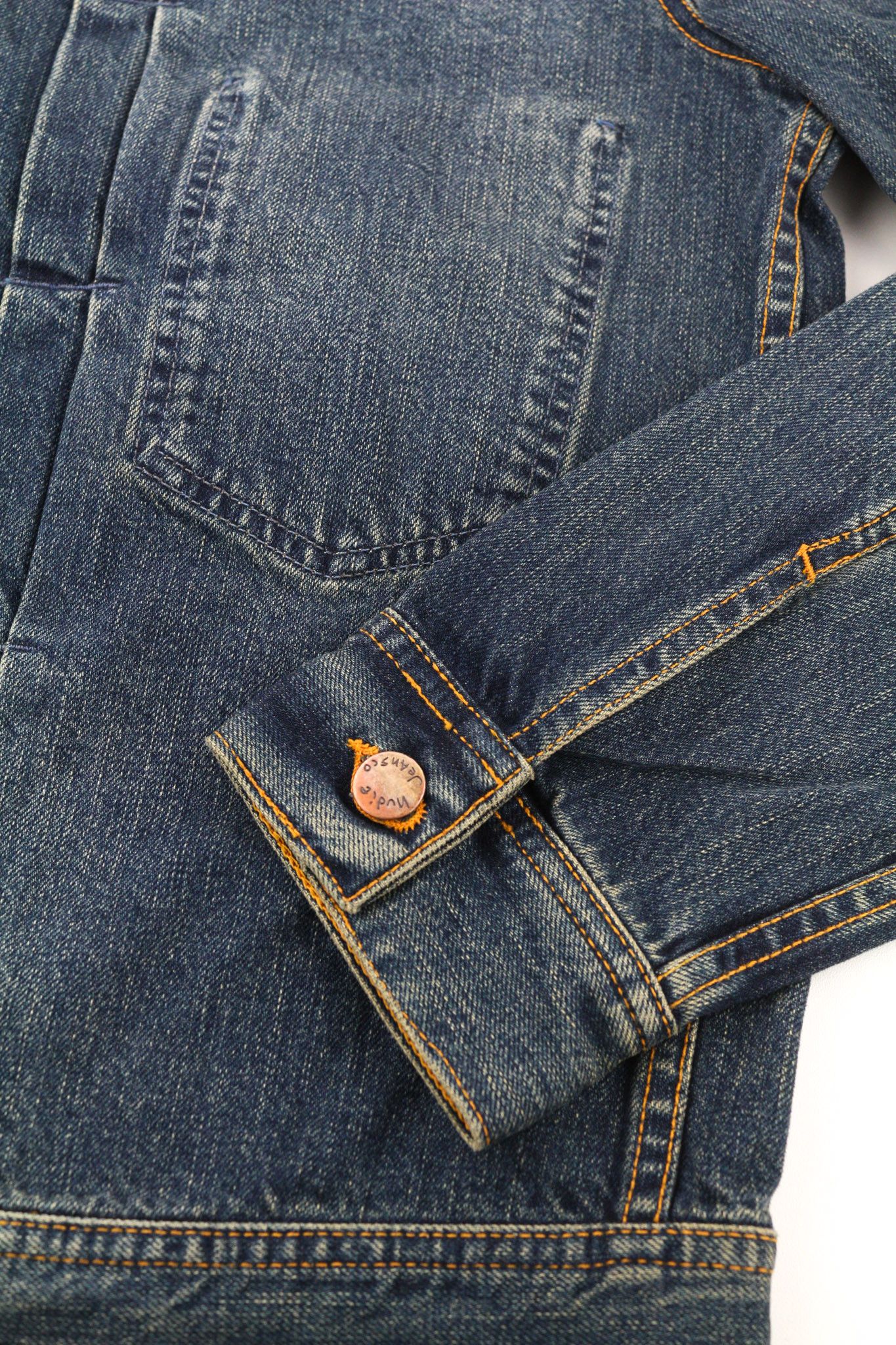 Nudie Jeans SONNY BLUE FRIEND M Washed Blue Denim Jacket 80786 Size US M / EU 48-50 / 2 - 5 Thumbnail