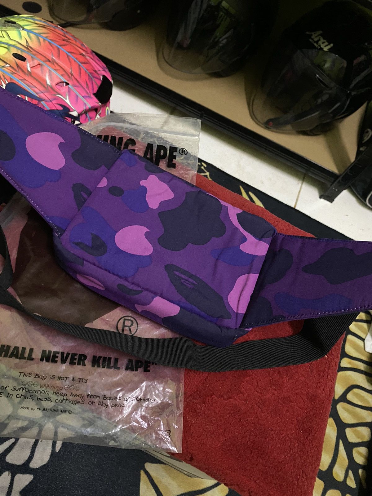 Bape Color Camo Waist Bag Size ONE SIZE - 2 Thumbnail