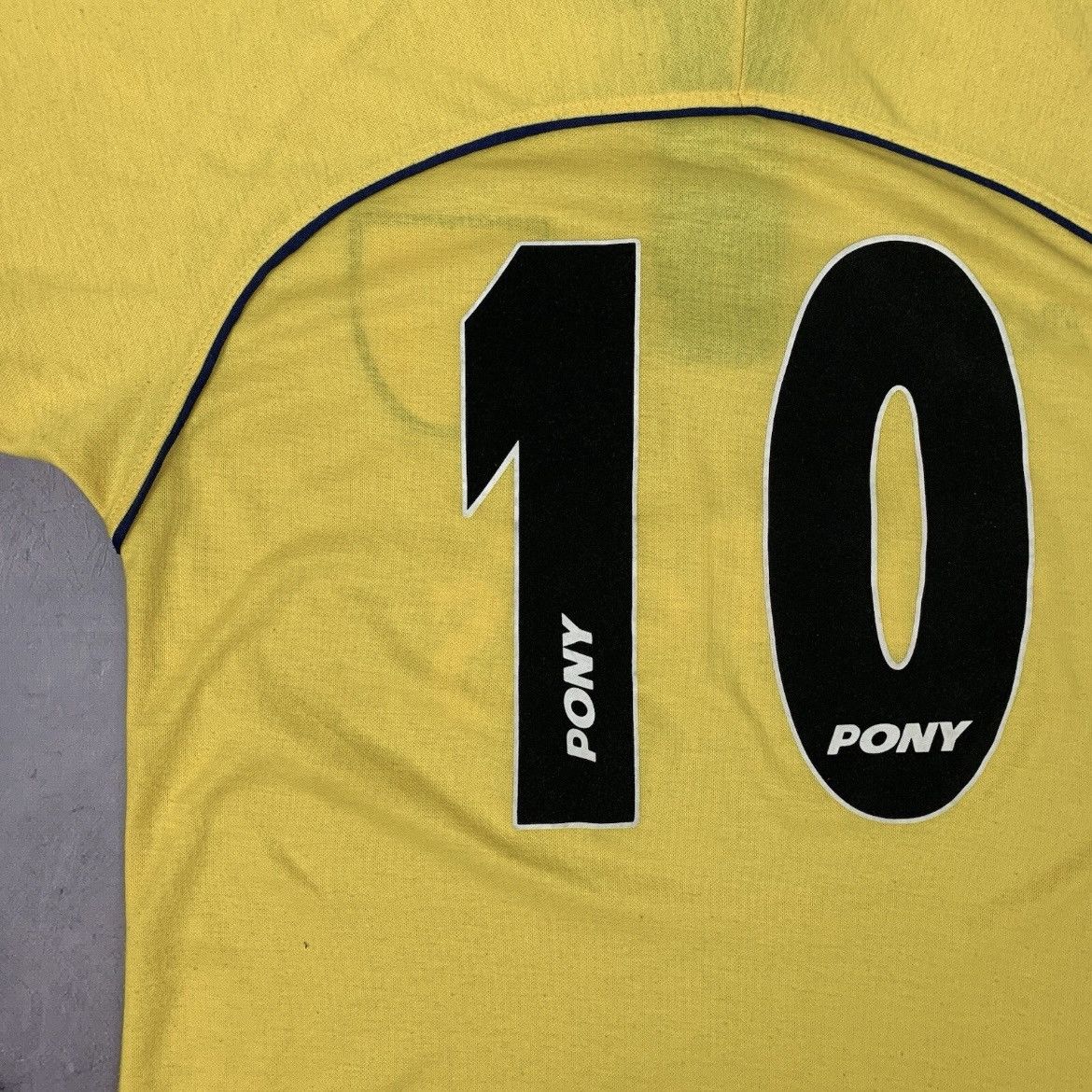 PONY Rare! #10 Norwich City Pony Vintage Soccer Jersey 1997 Size US S / EU 44-46 / 1 - 22 Thumbnail