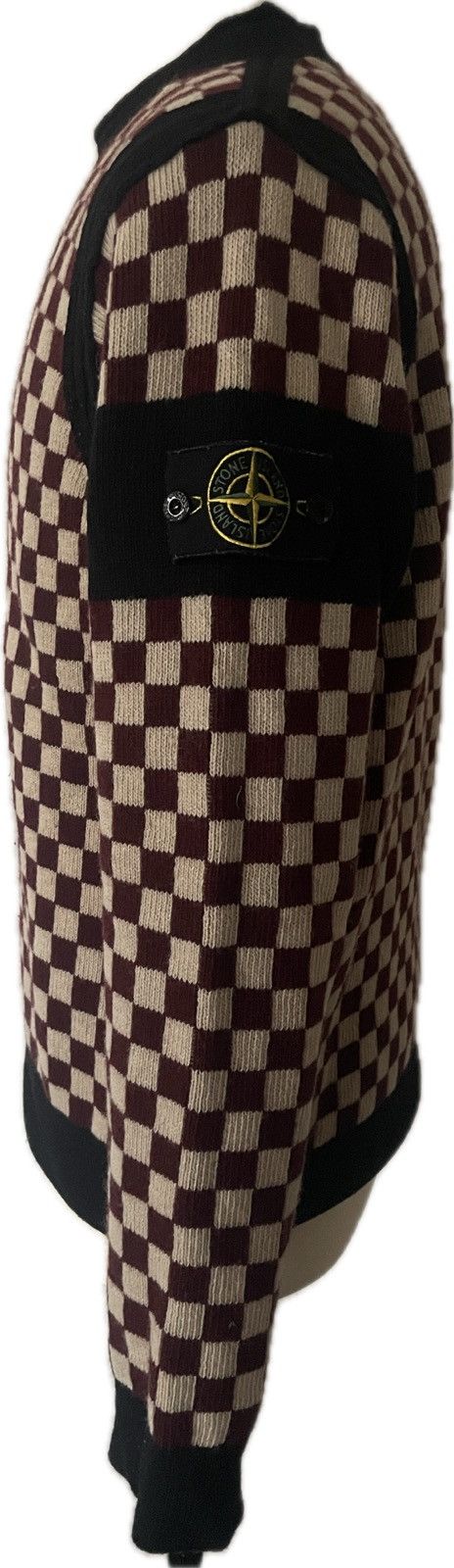 Stone Island Stone Island heavy wool jacquard sweater. Made in Italy Size US XXL / EU 58 / 5 - 2 Thumbnail